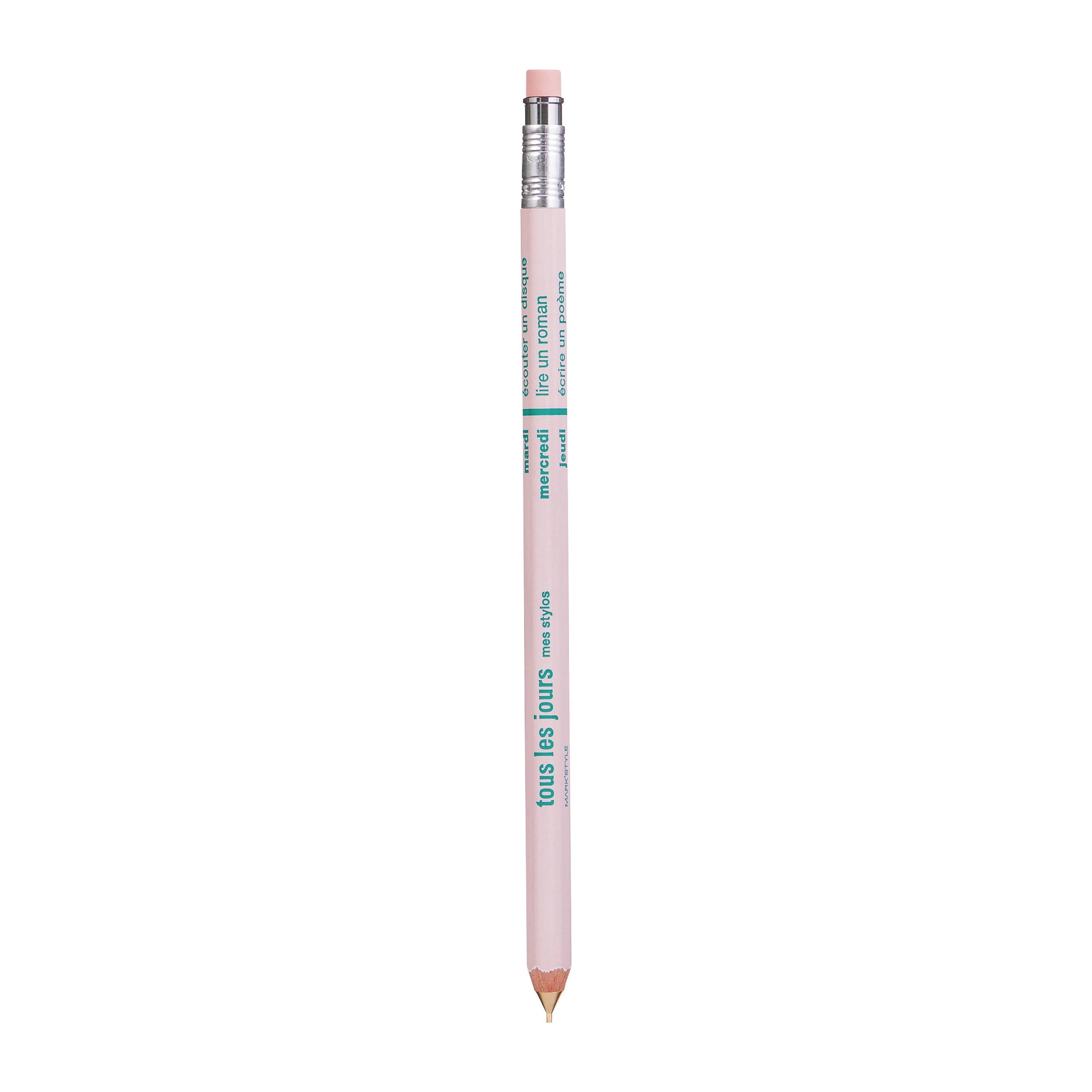 Mechanical Pencil with Eraser tous les jours / MARK'STYLE