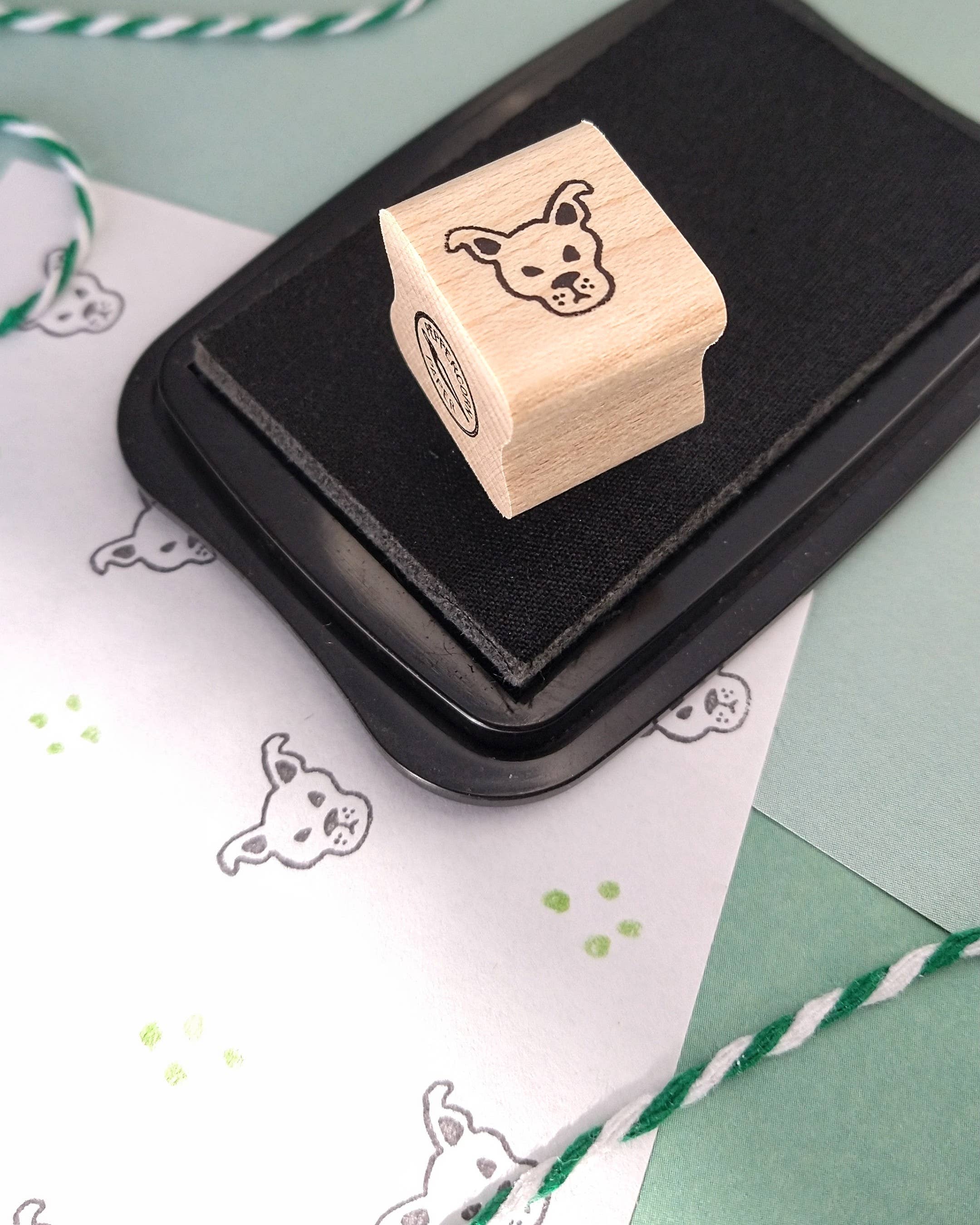 Mini Dog Rubber Stamp