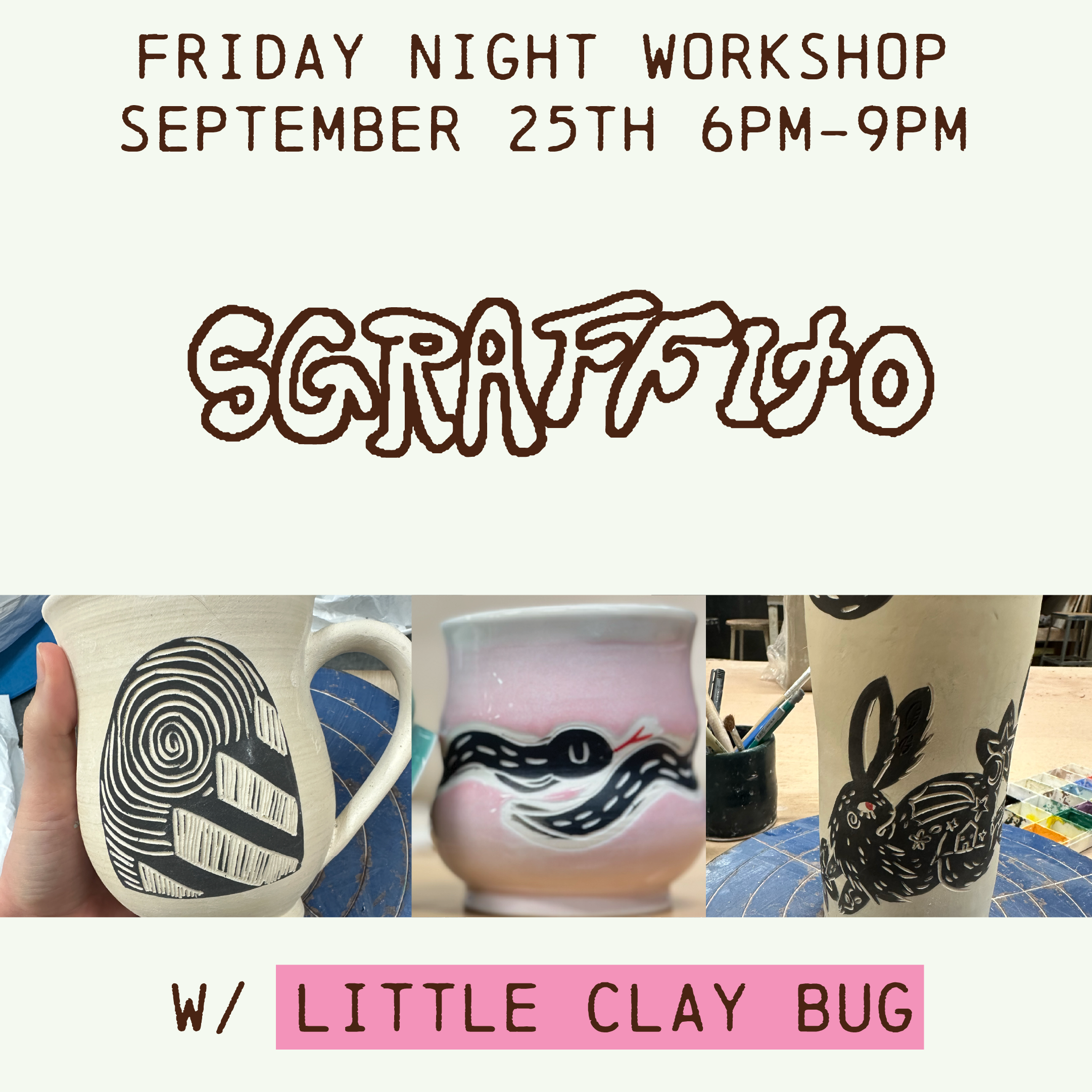 Sgraffito! Workshop