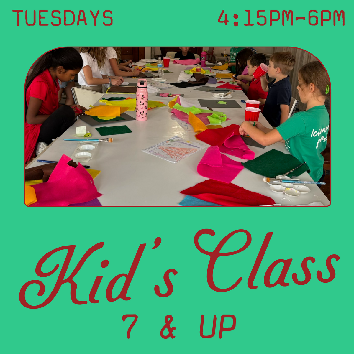 kids class! October (Ages 7 & up)