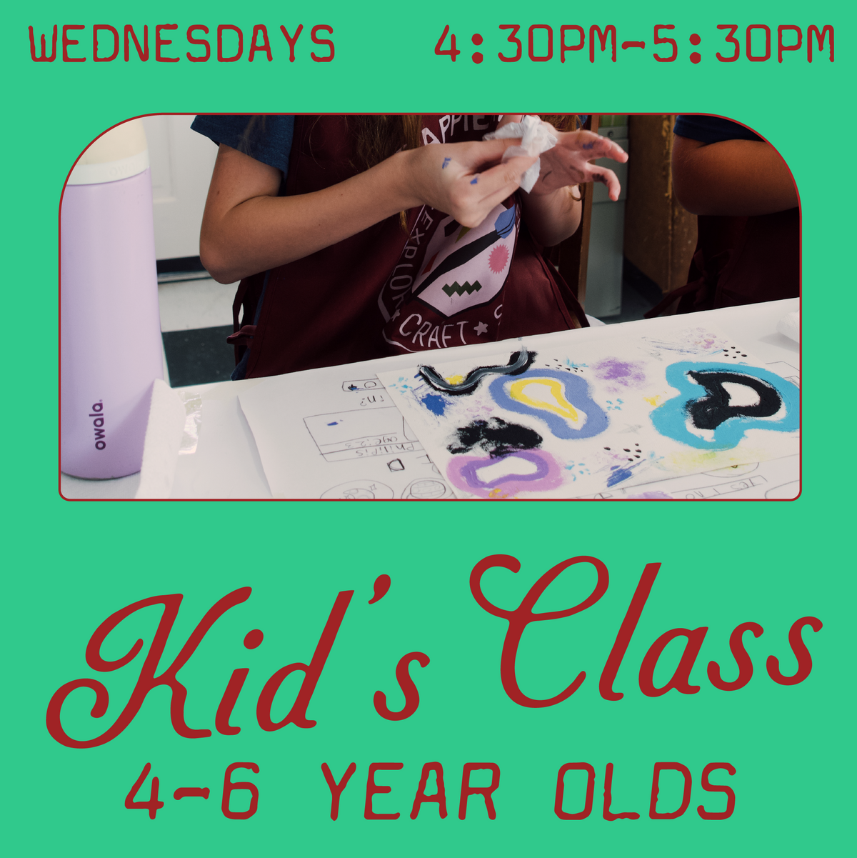 kids class! october (ages 4-6)