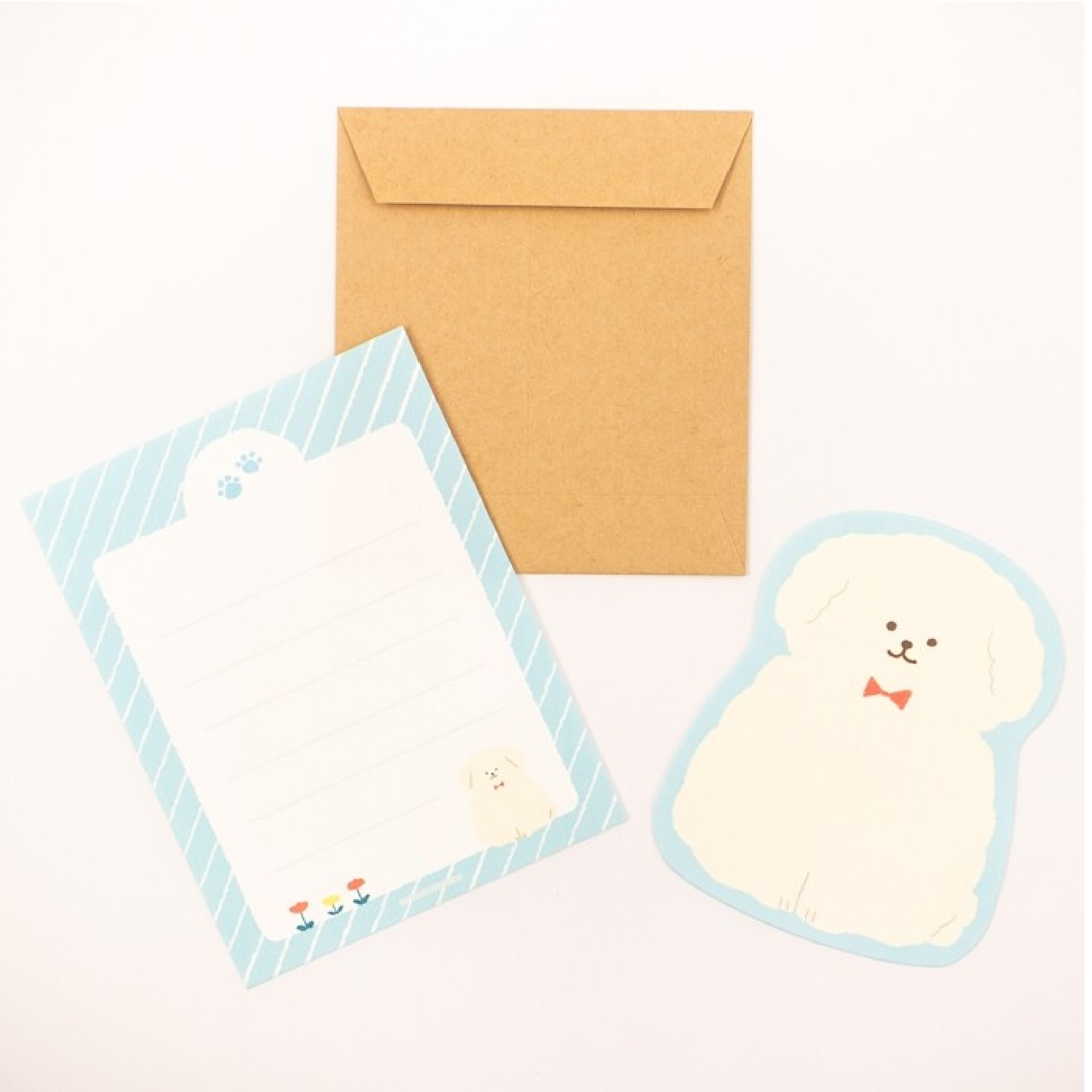 Puppy Die Cut Mini Letter Set