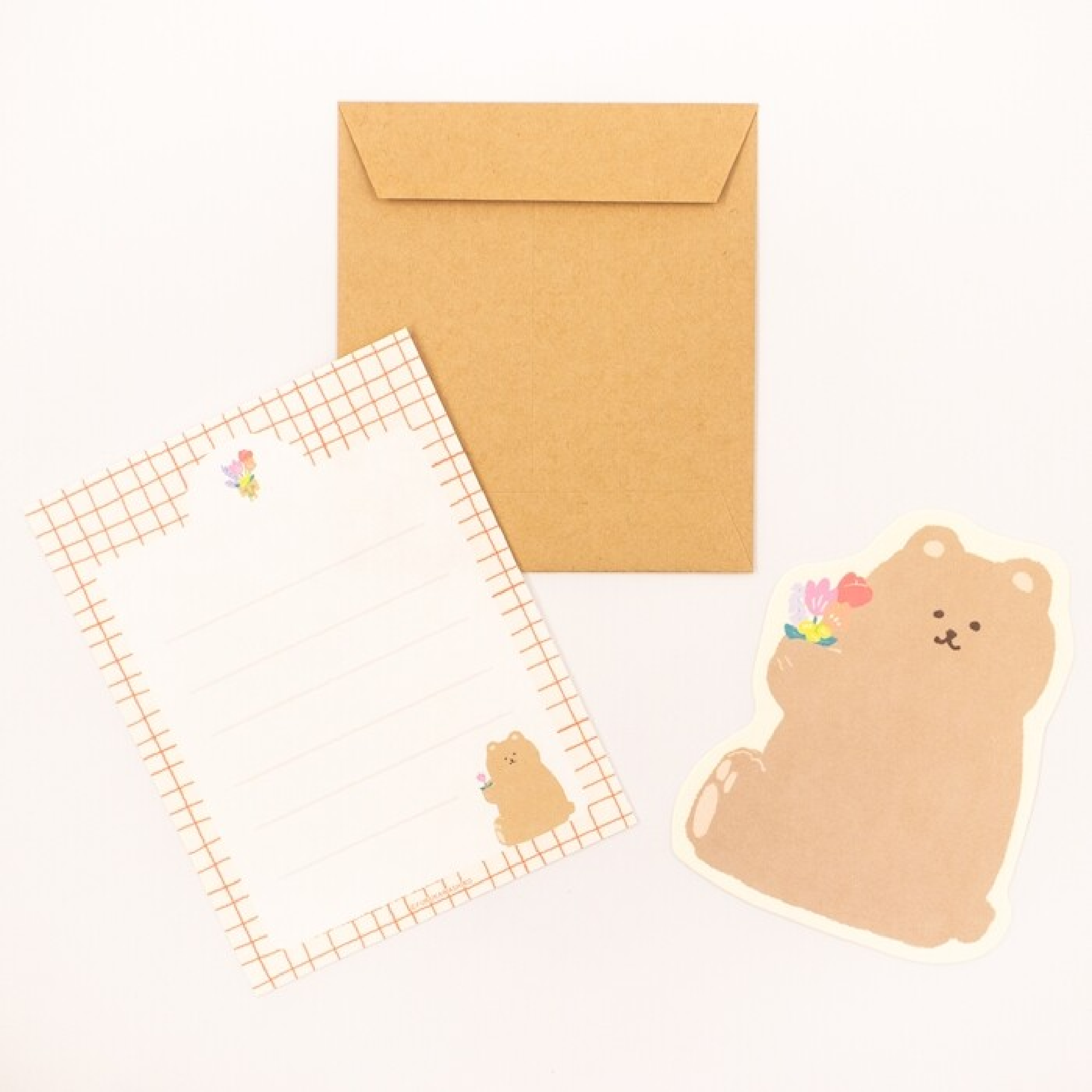 Bear Die Cut Mini Letter Set