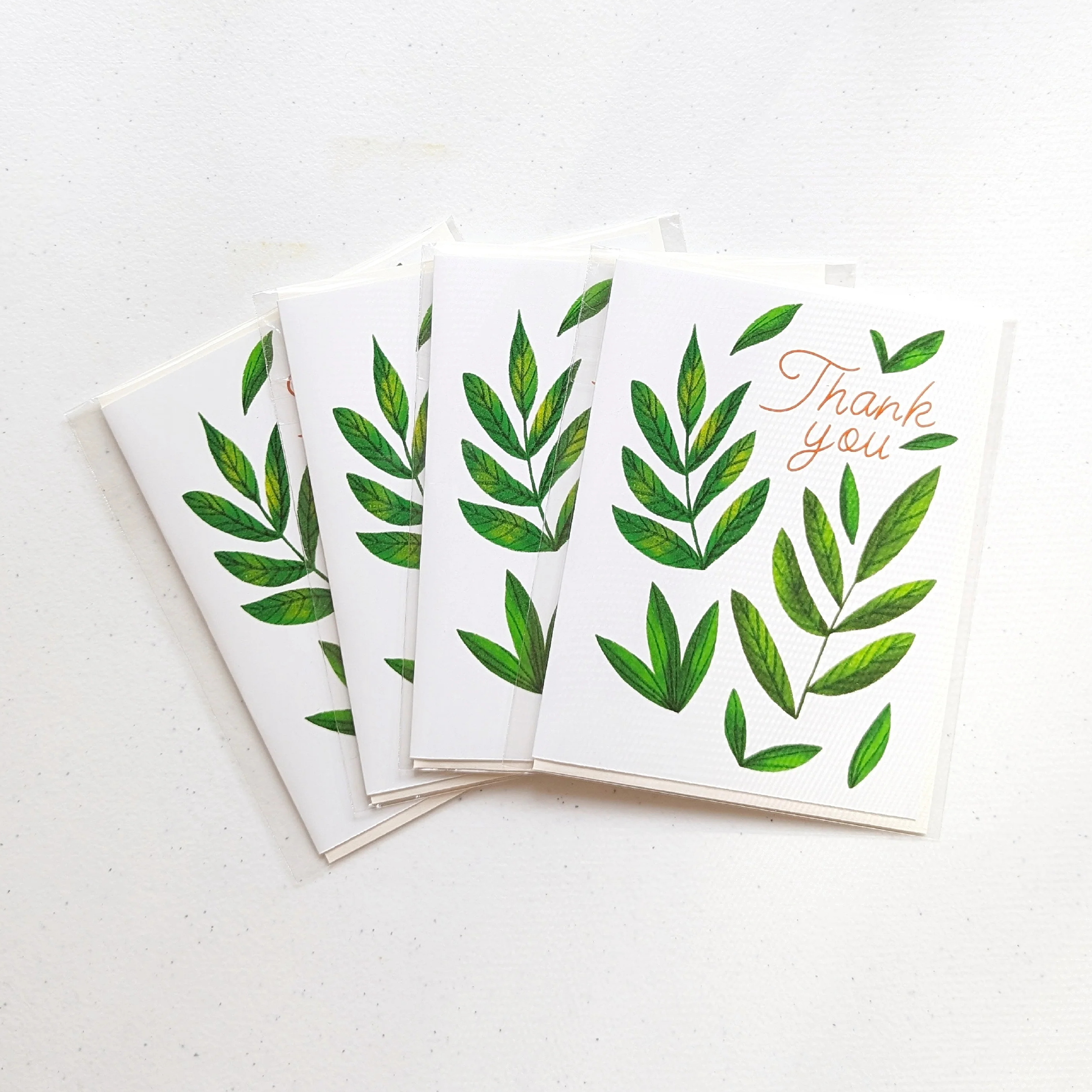 Leaf Thank You Card