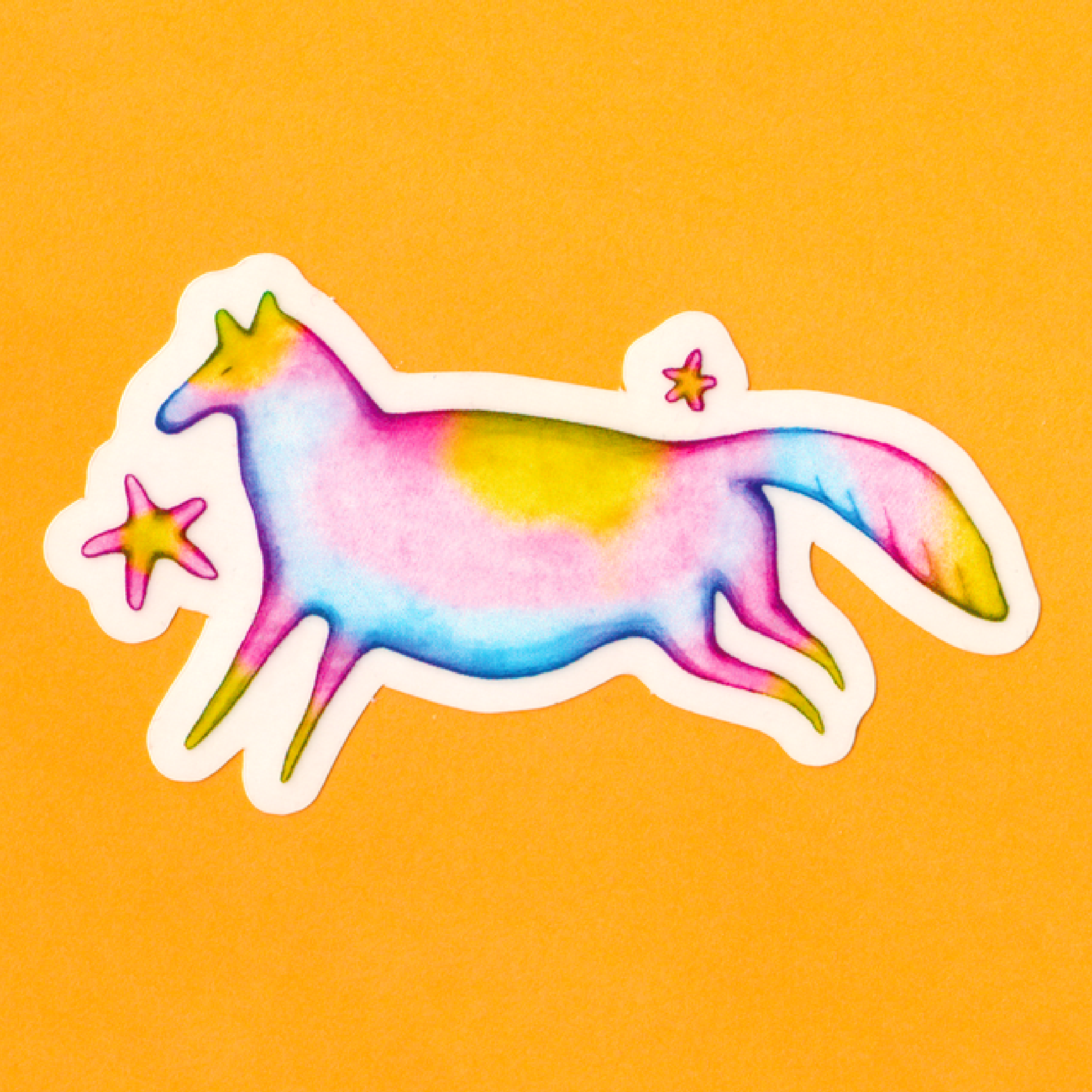 Cave Drawing horse sticker