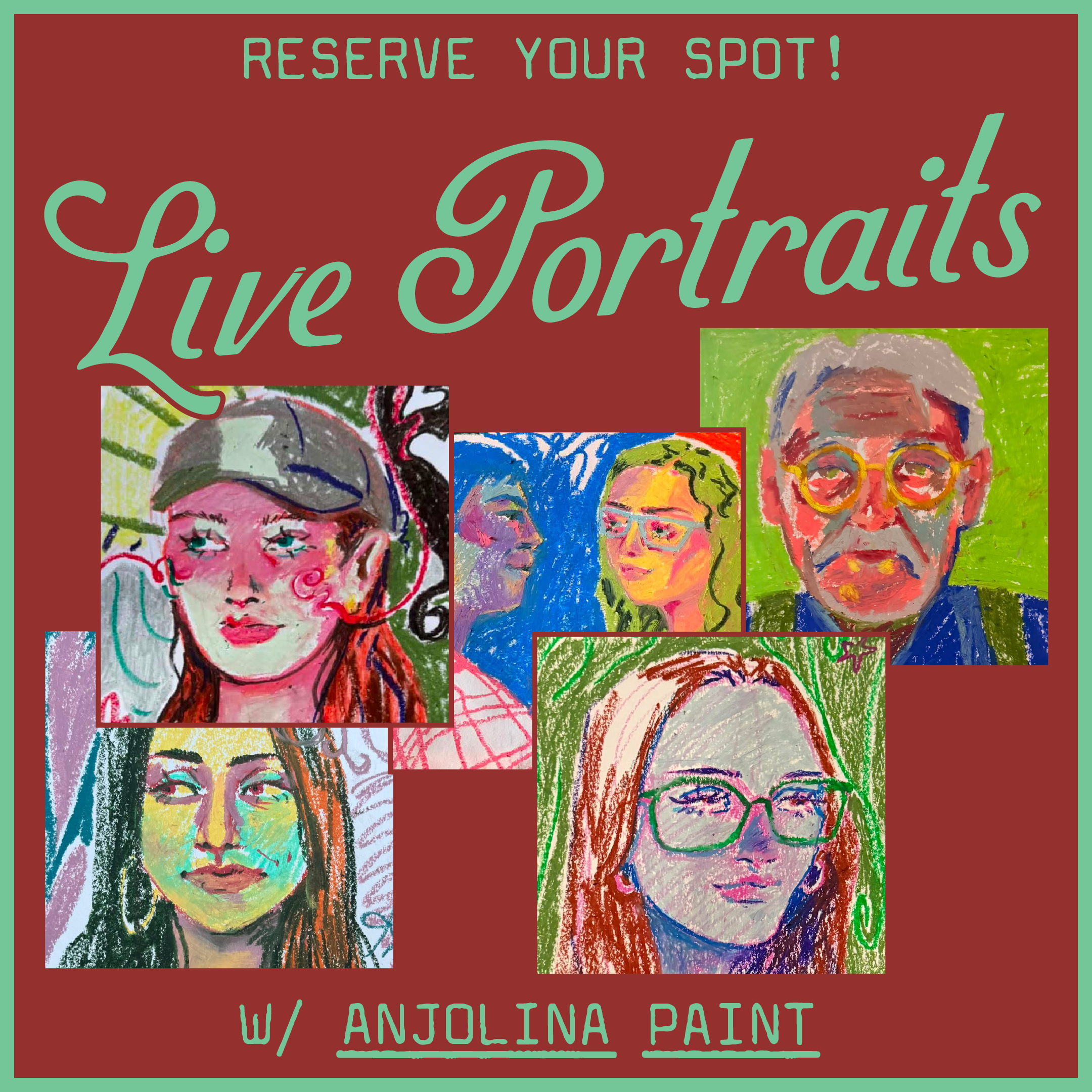 Live Portrait! with Anjolina Paint