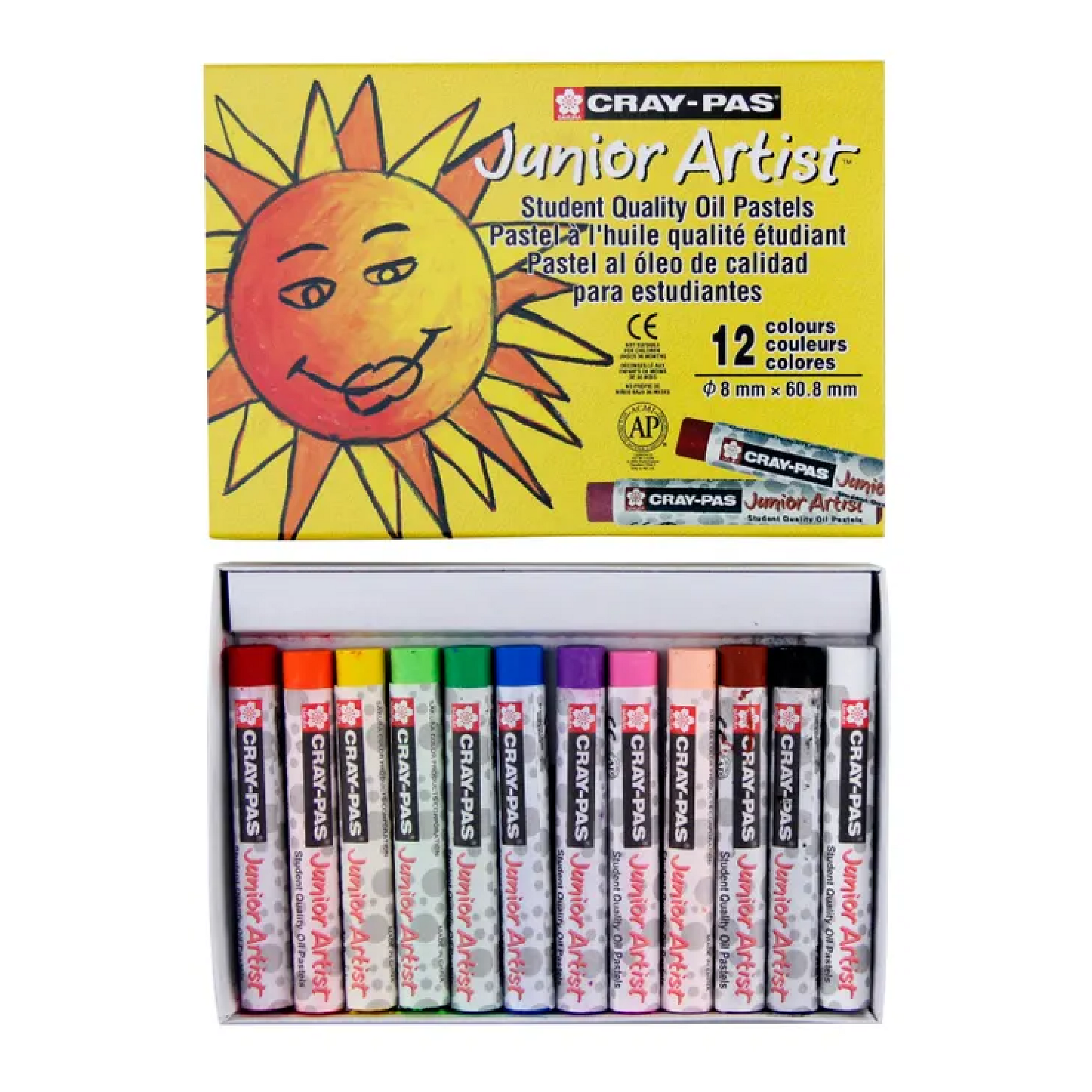 Sakura Cray-Pas Junior Artist Oil Pastel 12pc