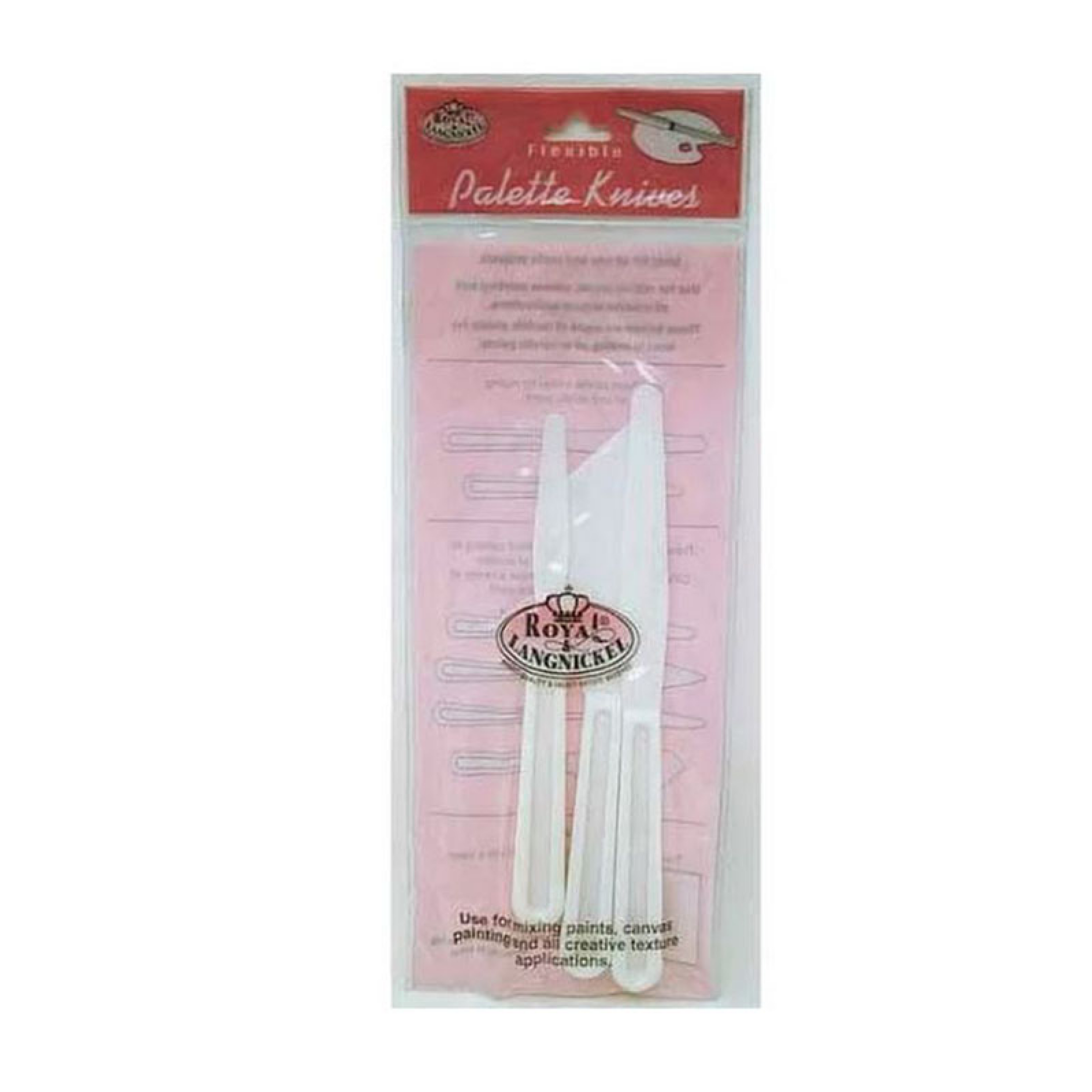 FLEXIBLE PALETTE KNIFE 6PC SET
