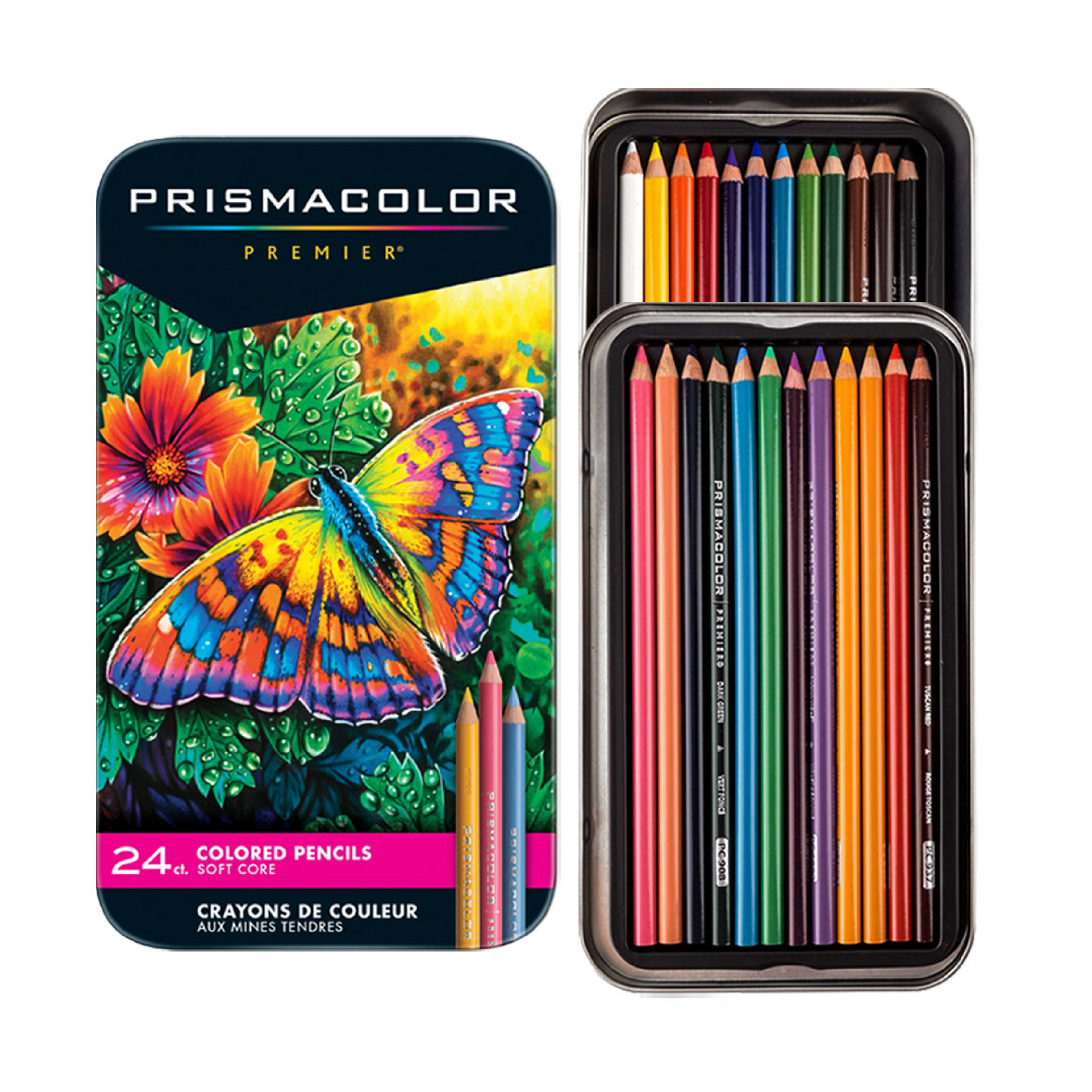 Prismacolor Premier® Soft Core Colored Pencil Tin