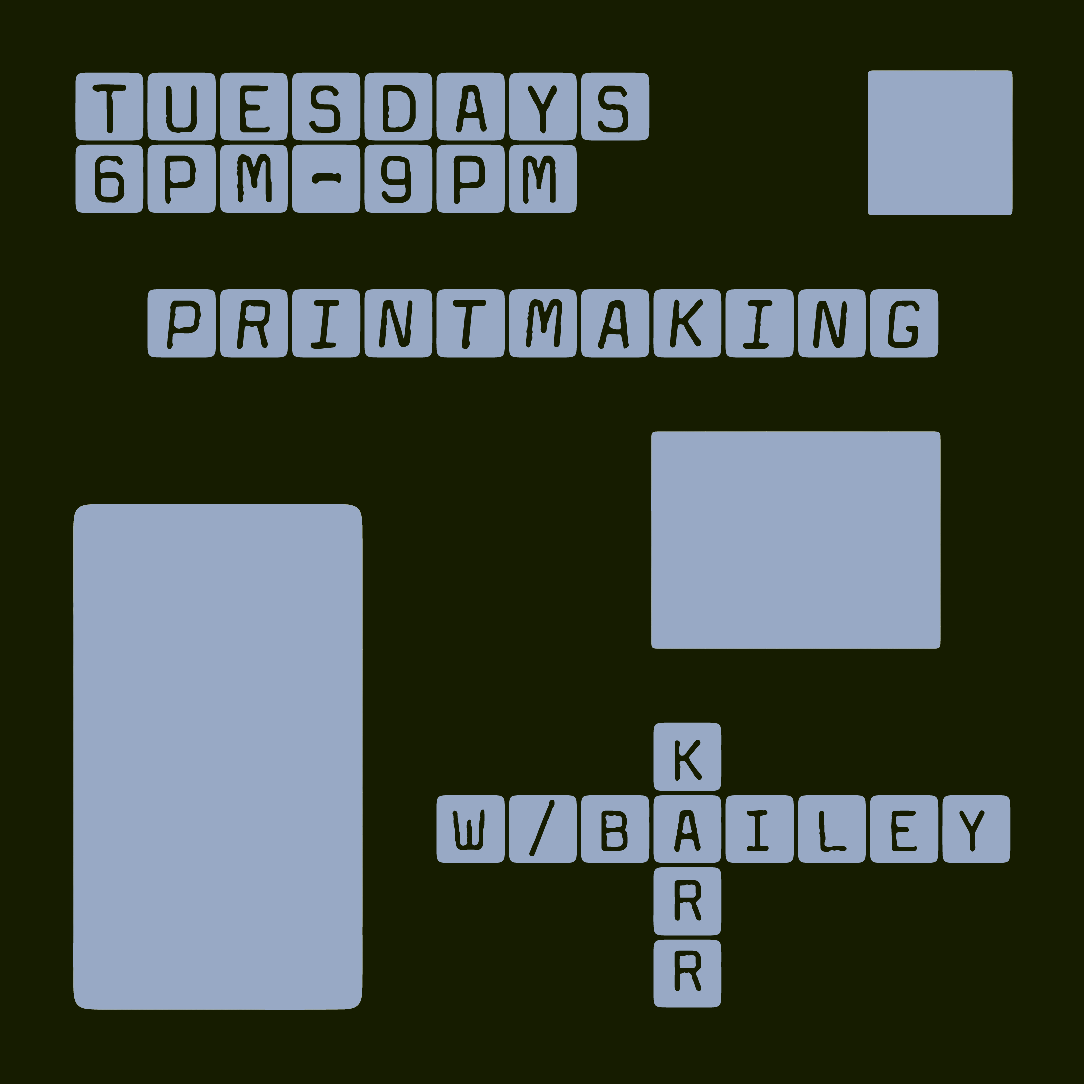 Printmaking - session 3