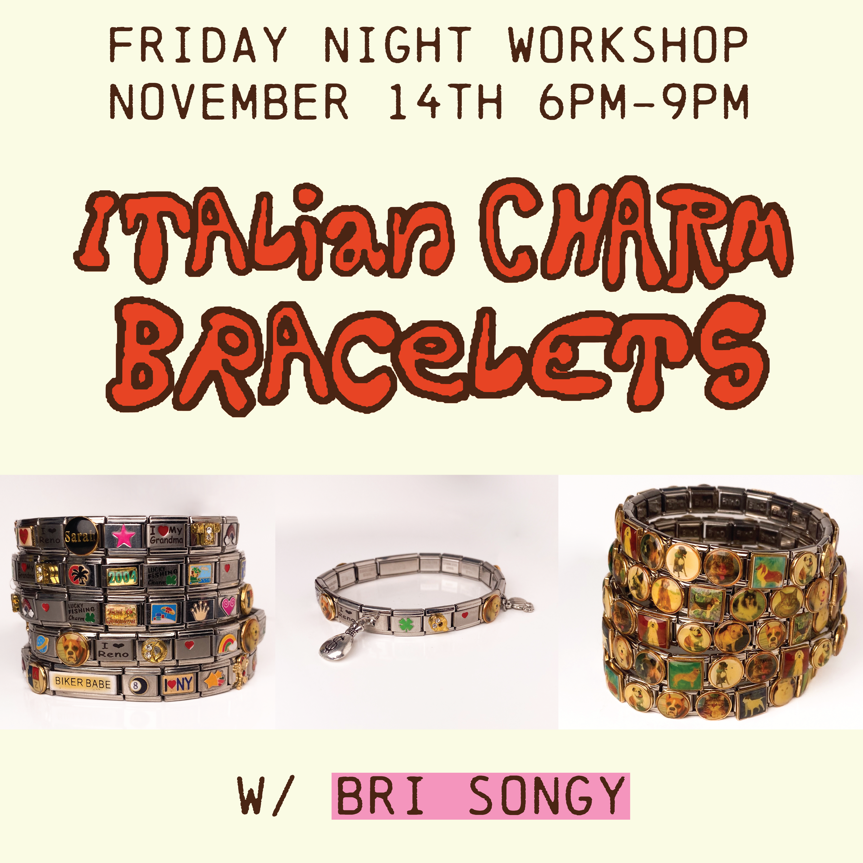 Italian Charm! Workshop