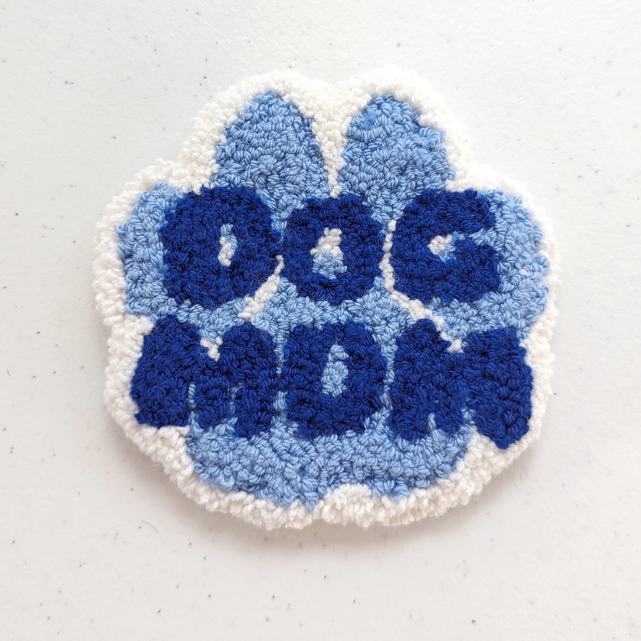 Dog mom coaster DIY Punch needle kit