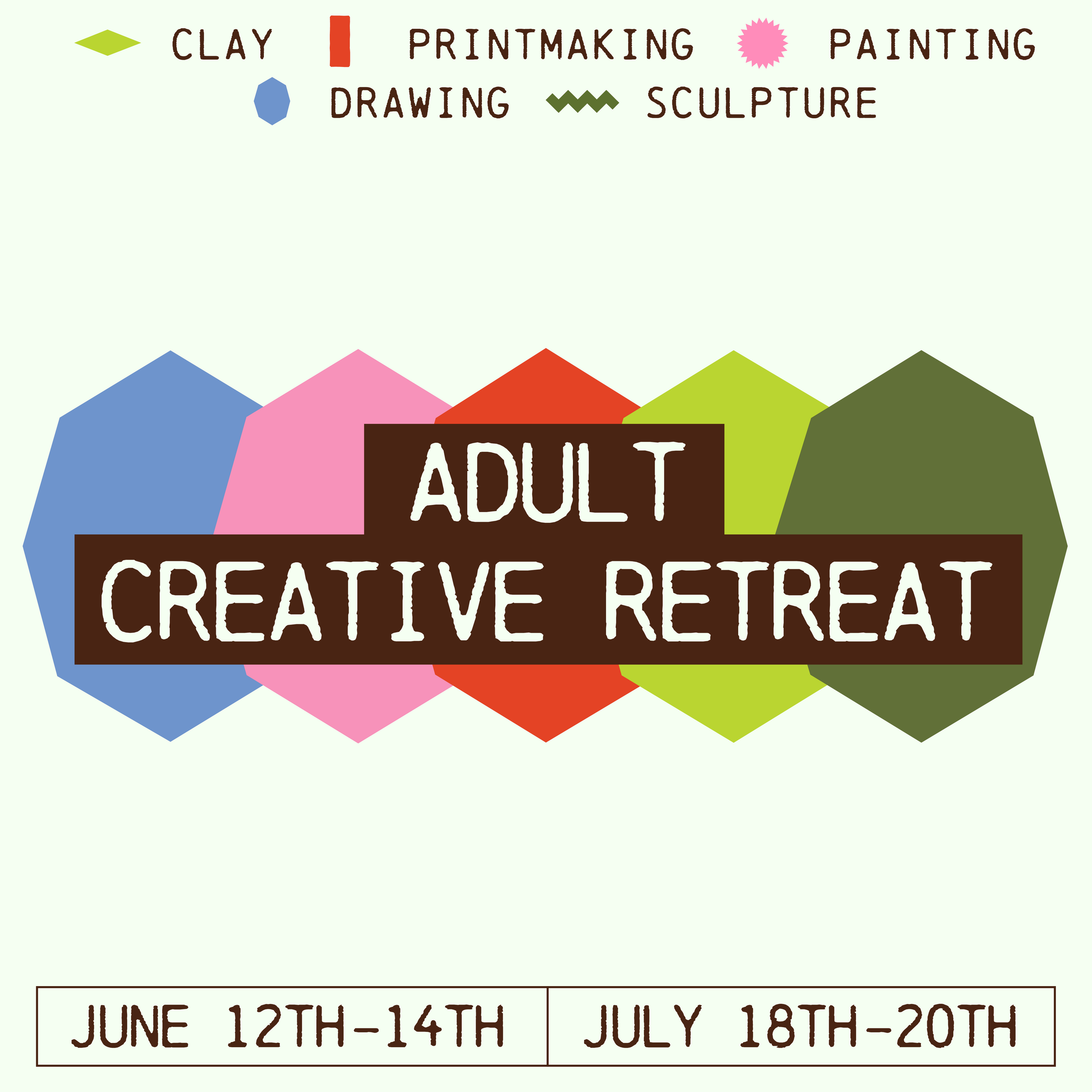 Adult Creative Retreat (Early Bird Ticket)