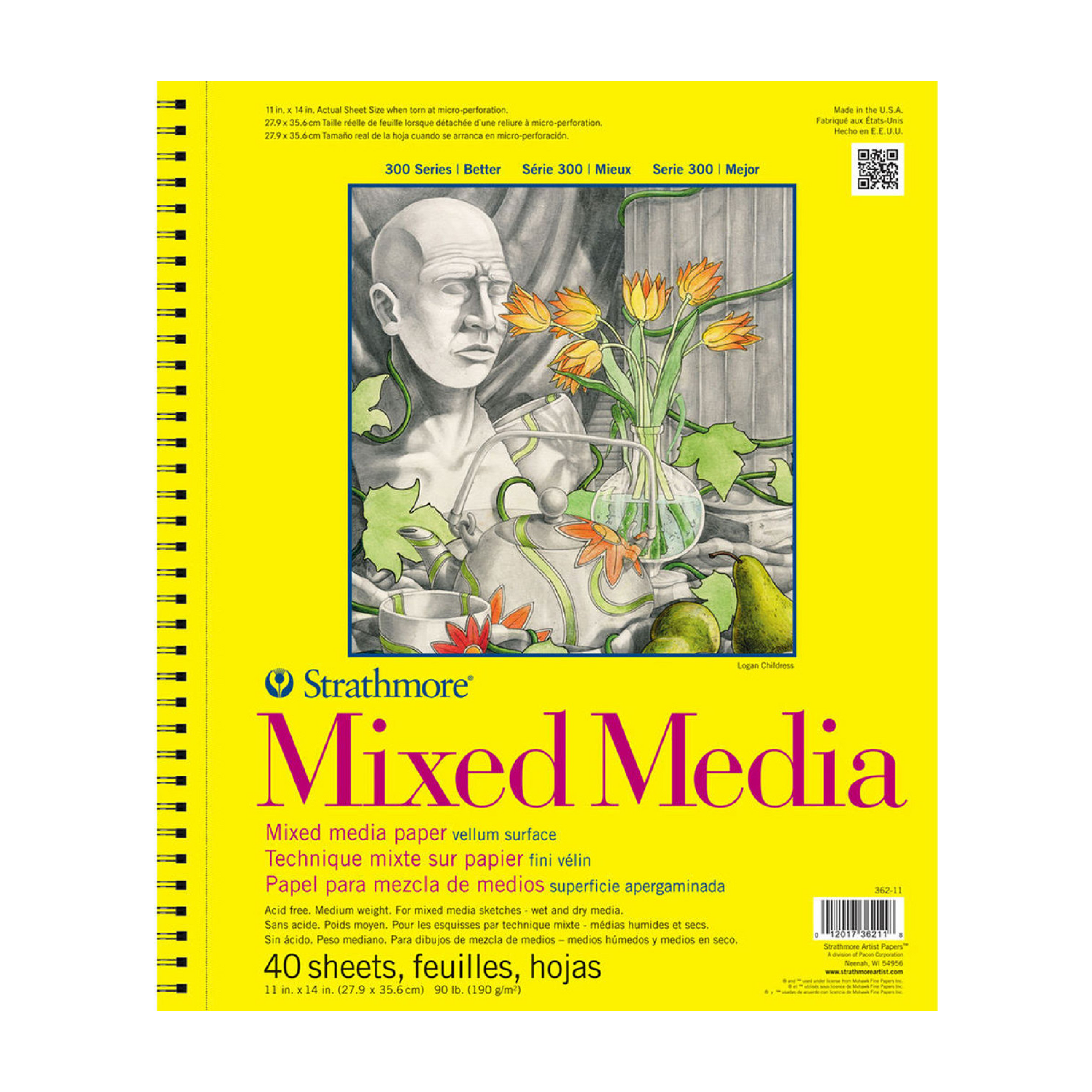 Mixed Media Pad (11X14)