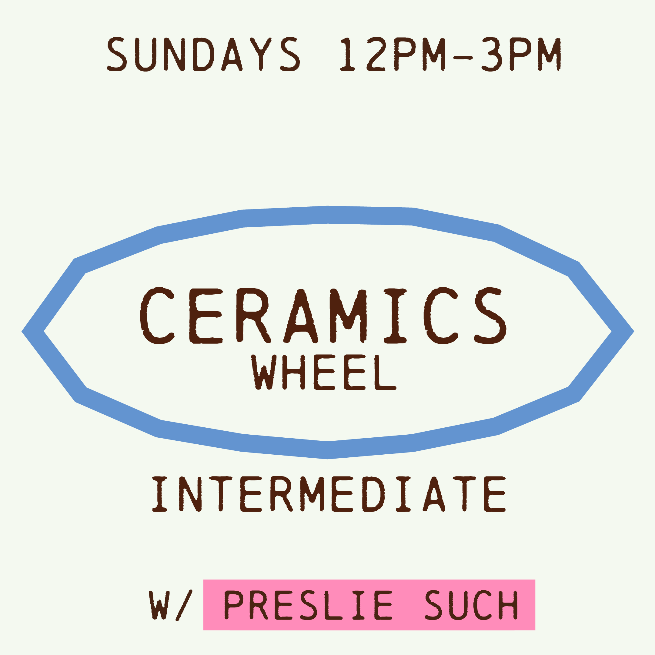Ceramics Wheel Intermediate - session 2