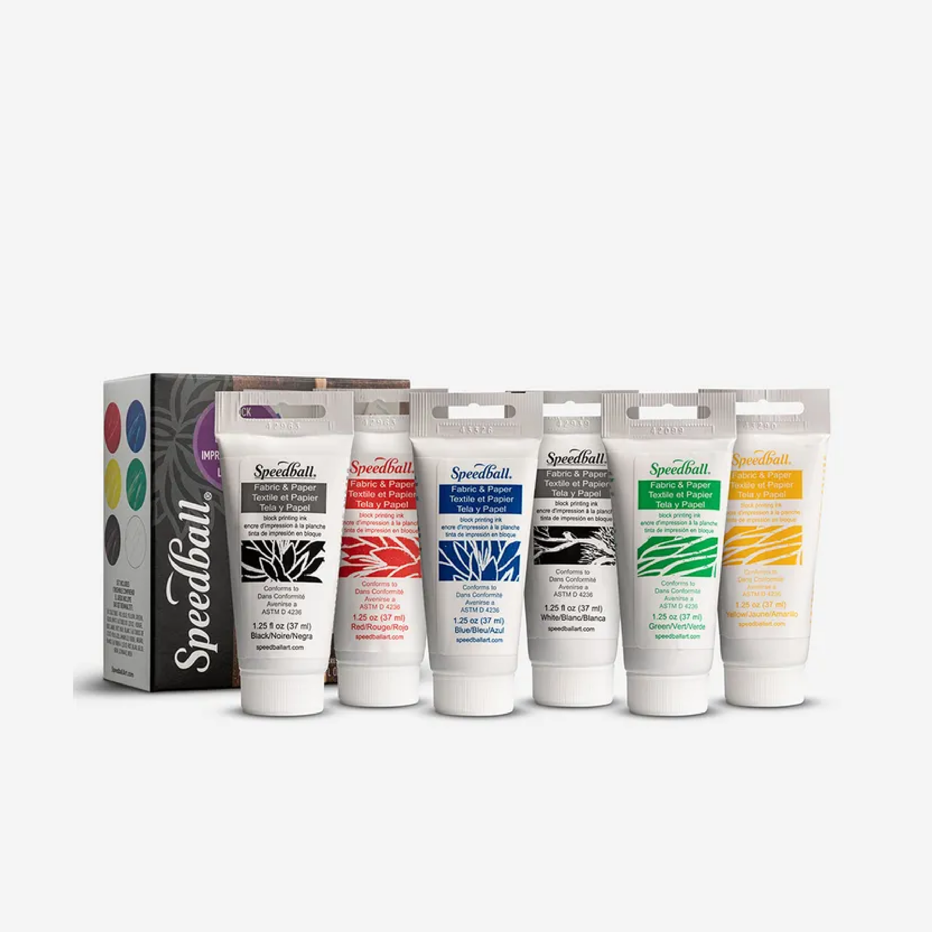 Speedball Fabric Block Printing Inks
