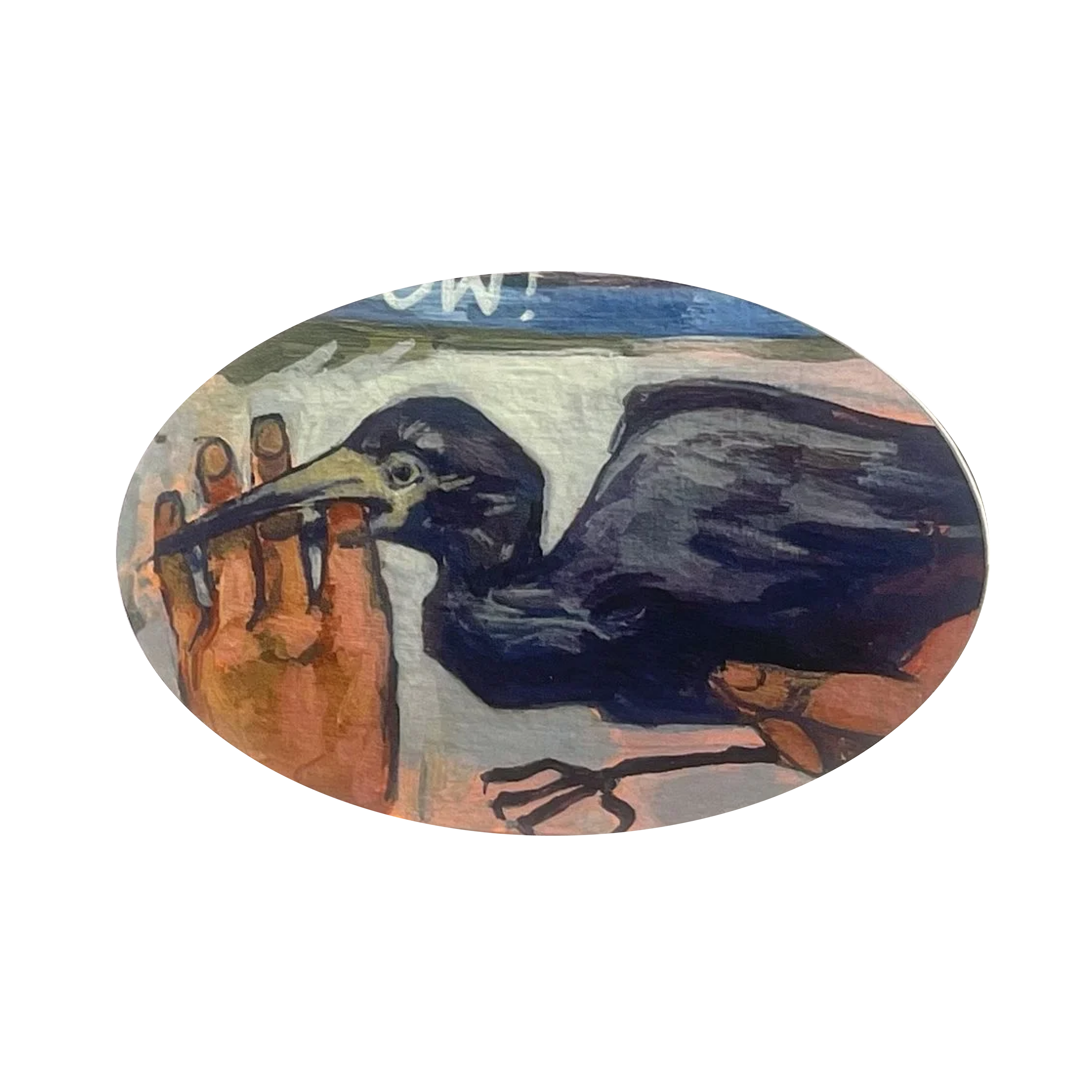 Black Bird! Sticker