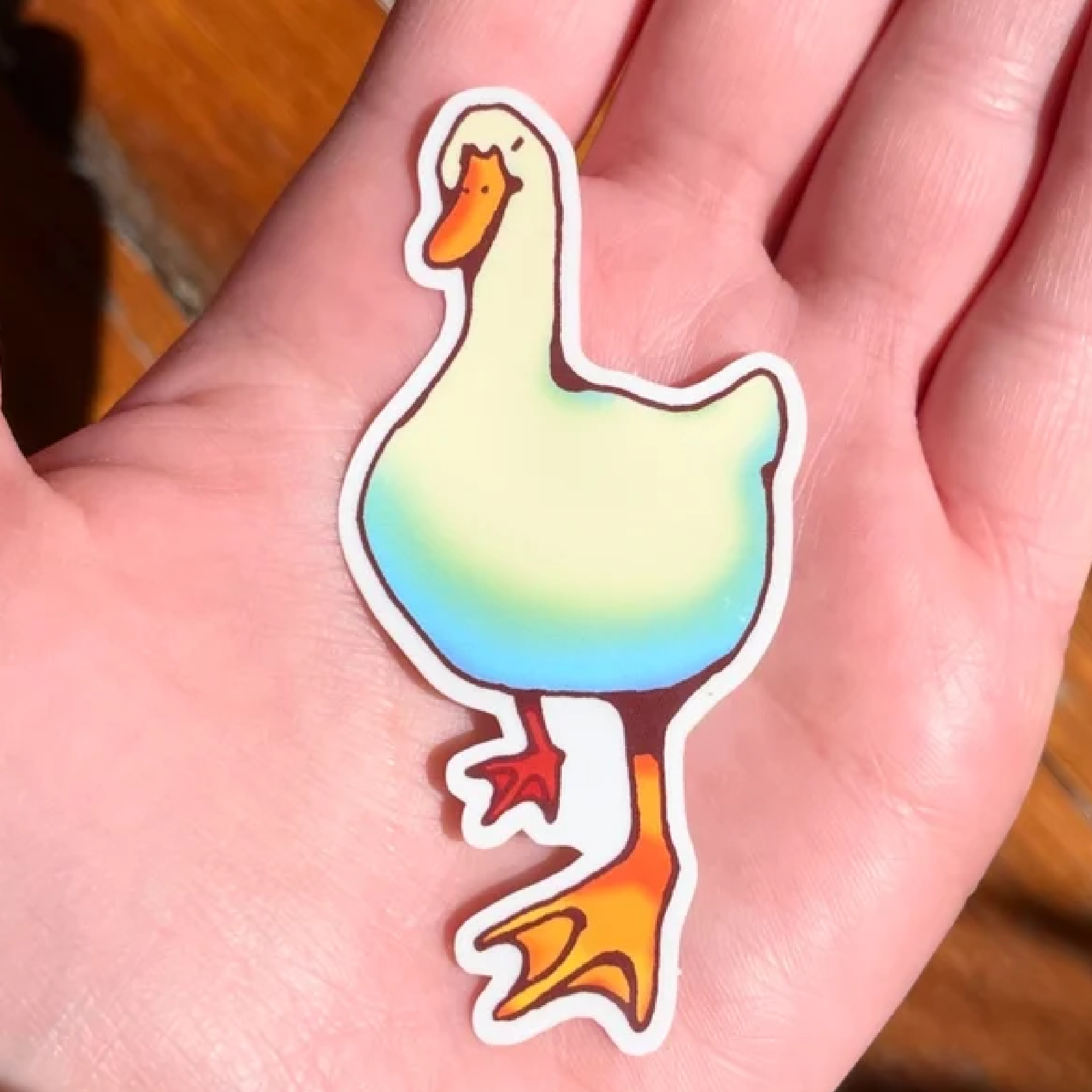 Duck sticker