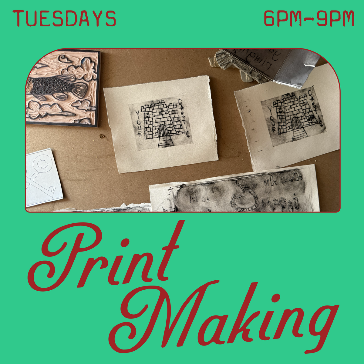 Printmaking - session 4