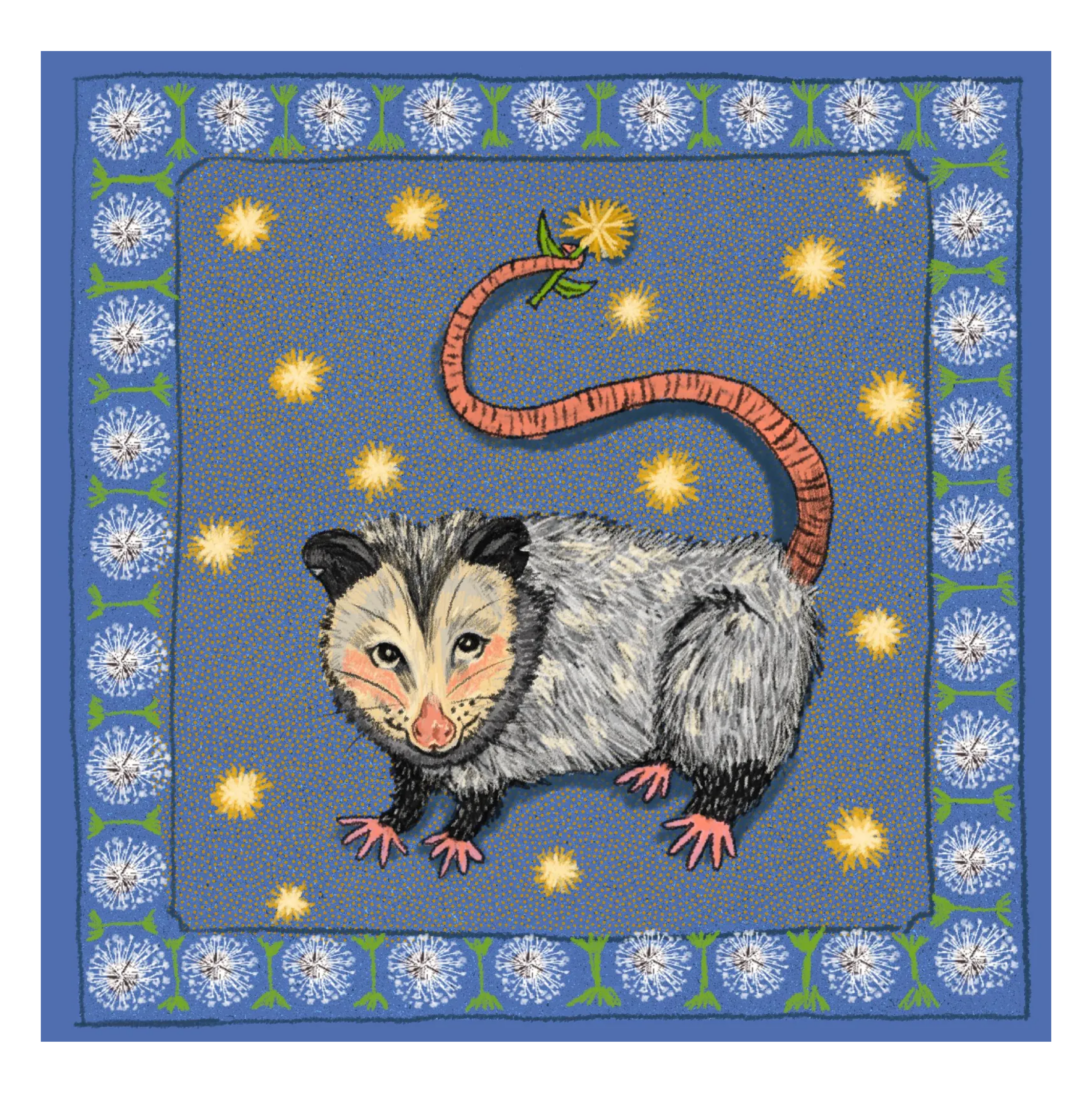 Dandy Possum Print