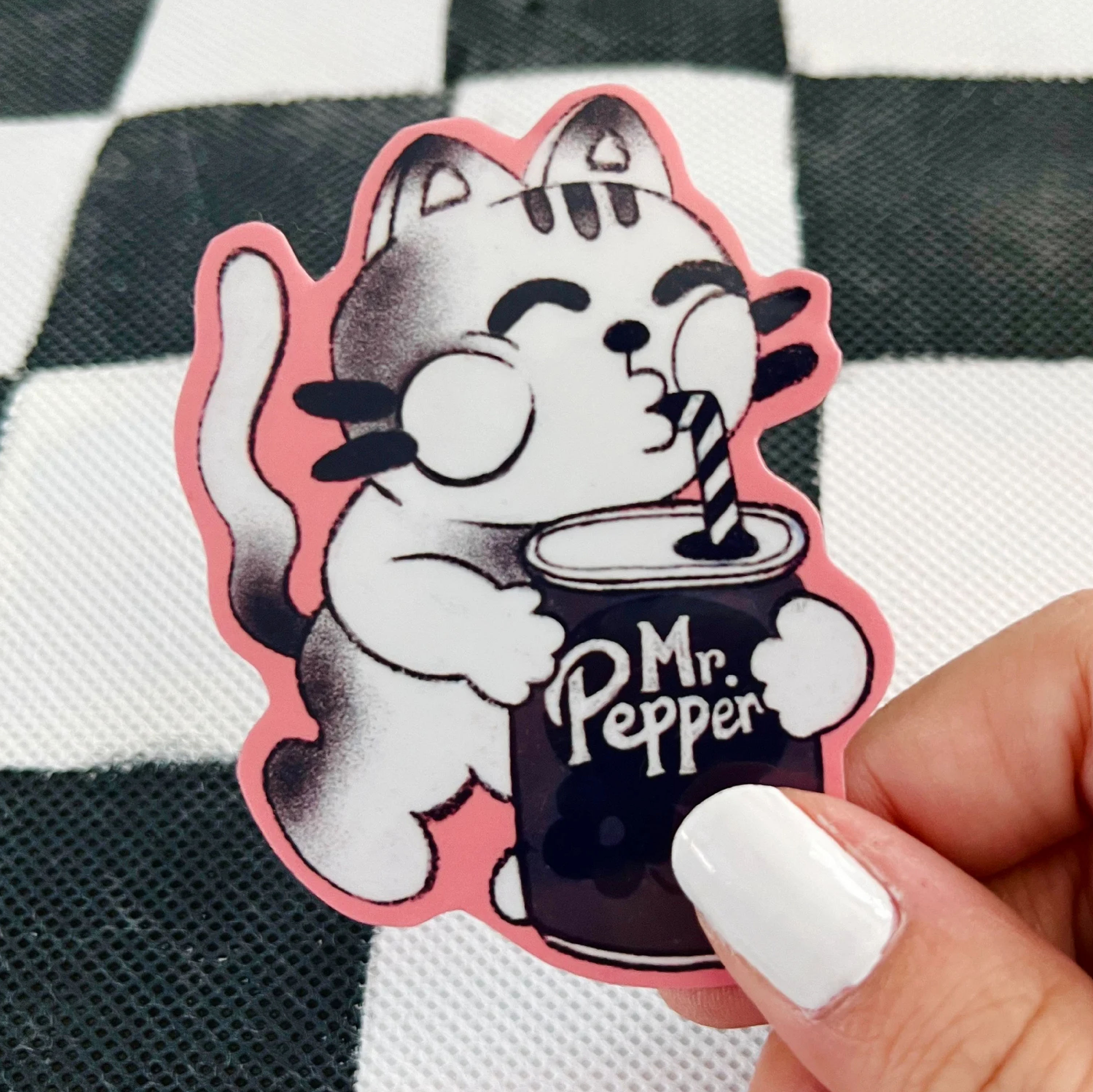 Mr. Pepper Cat! Sticker