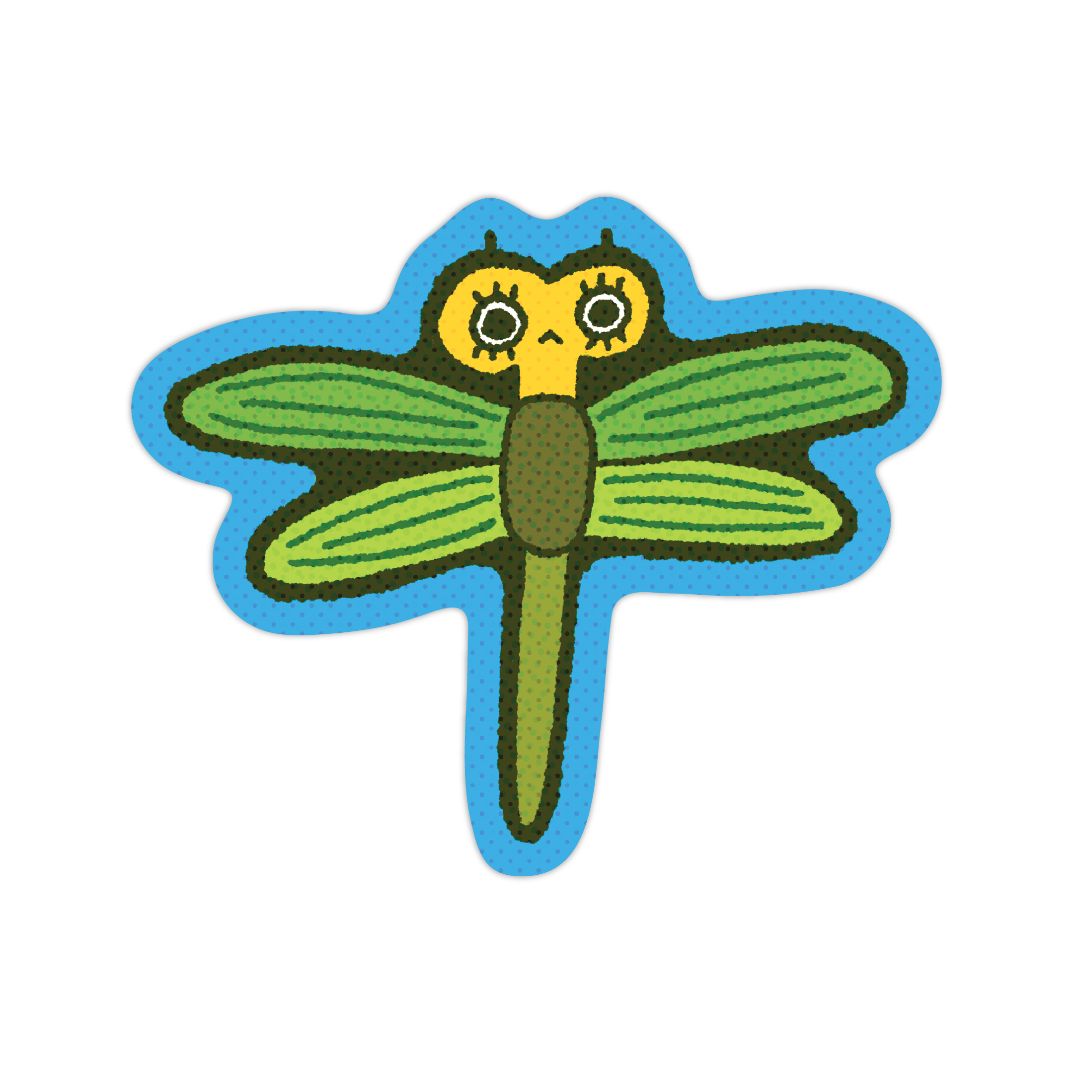 dragonfly! sticker