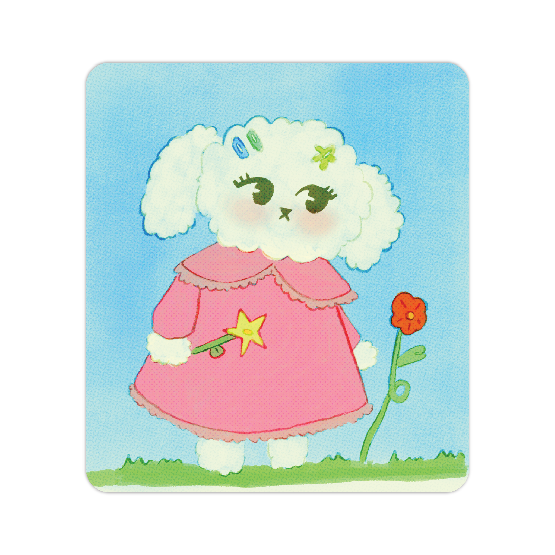 picking flowers! sticker