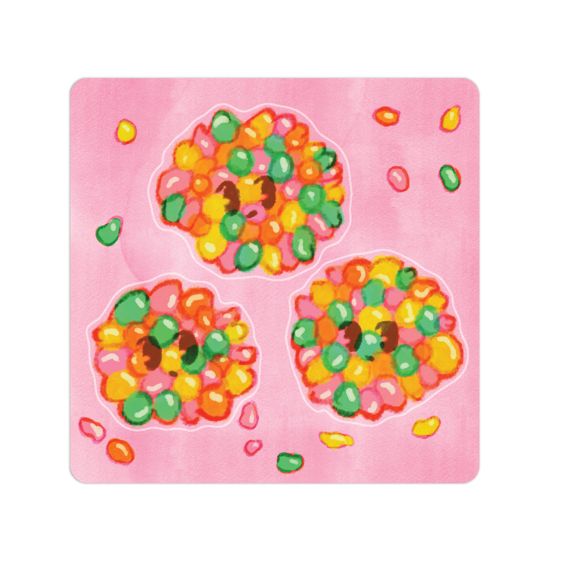 gummy cluster! sticker sheet