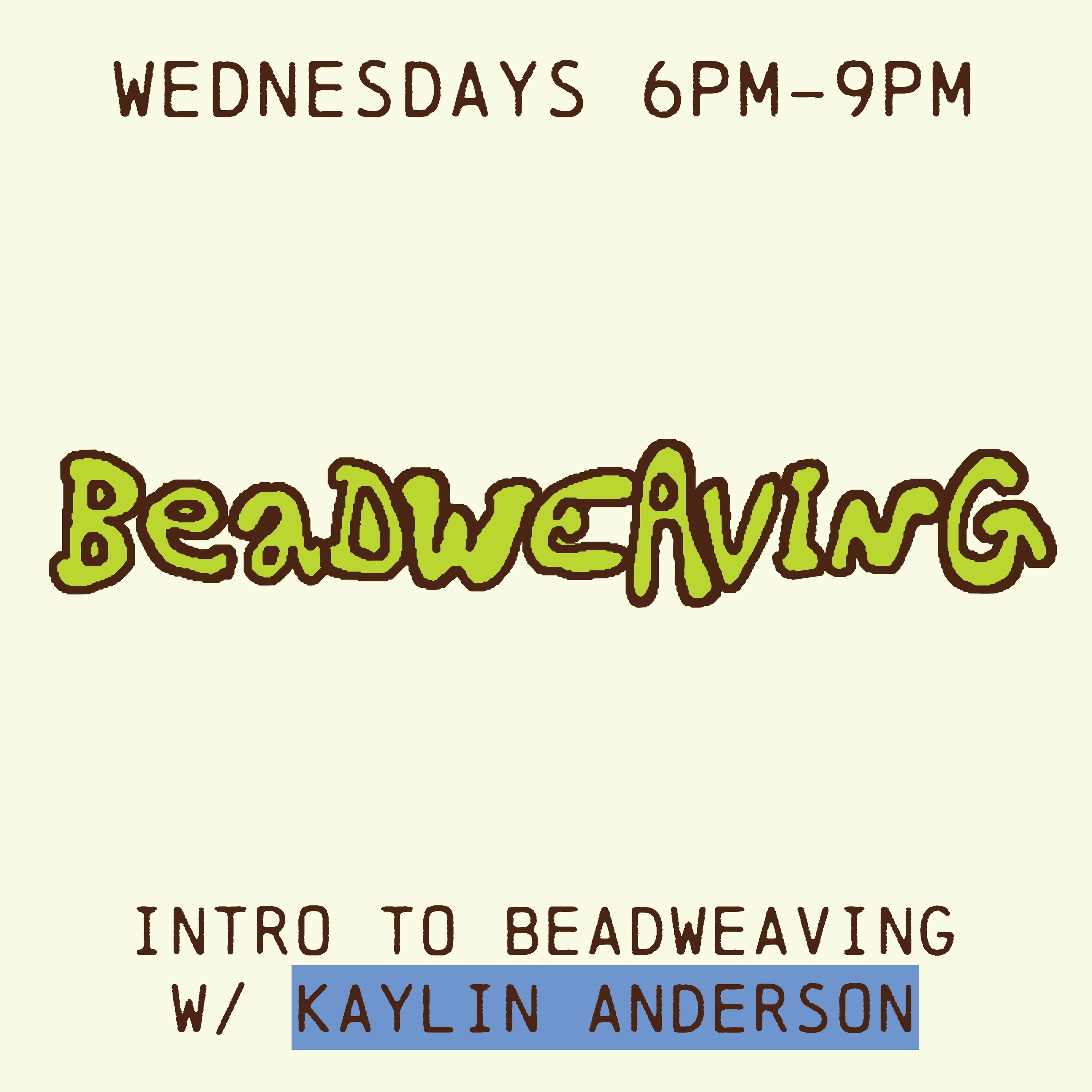 Beadweaving! september