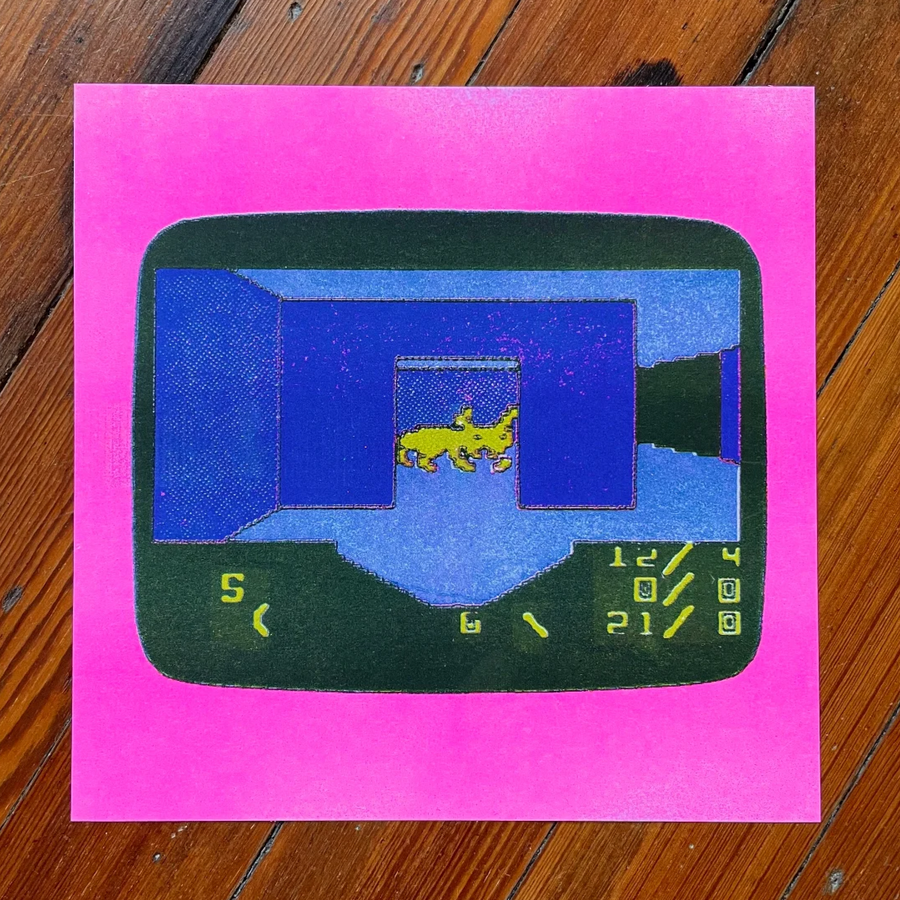 Bug Maze Print
