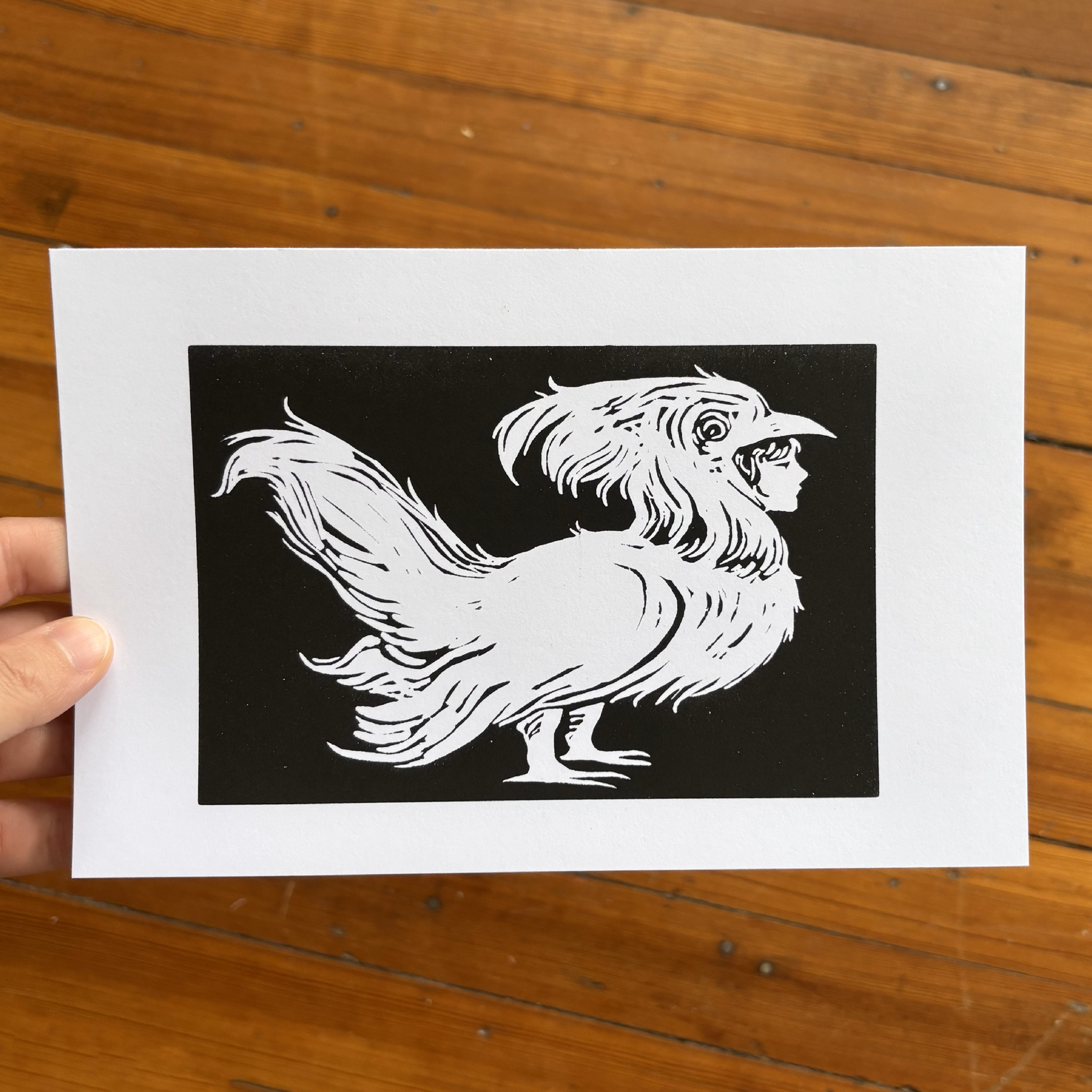 Bird Girl Print