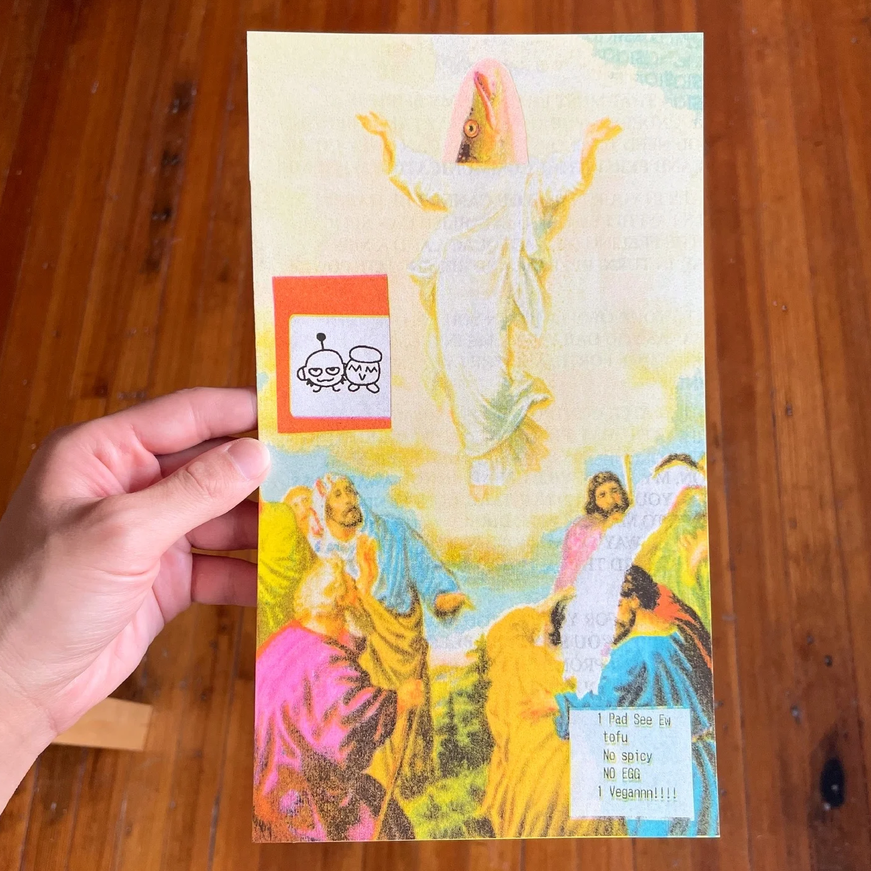 Fish Jesus Print