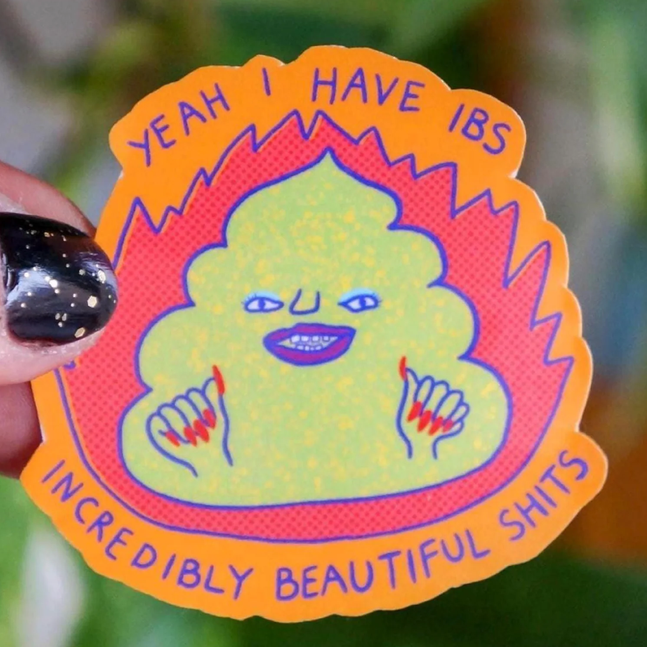 IBS Girlie Sticker