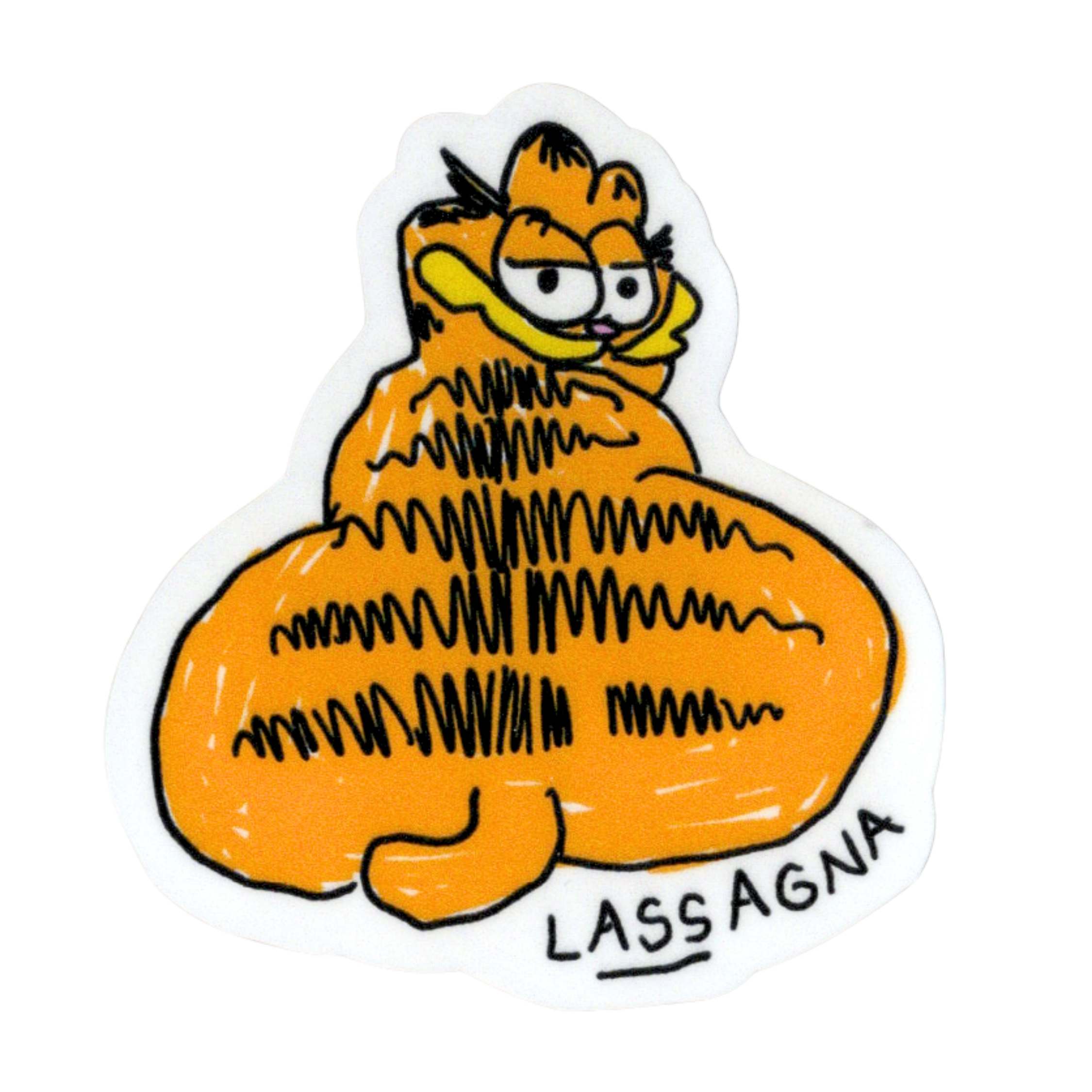 Garfield Lasagna Sticker