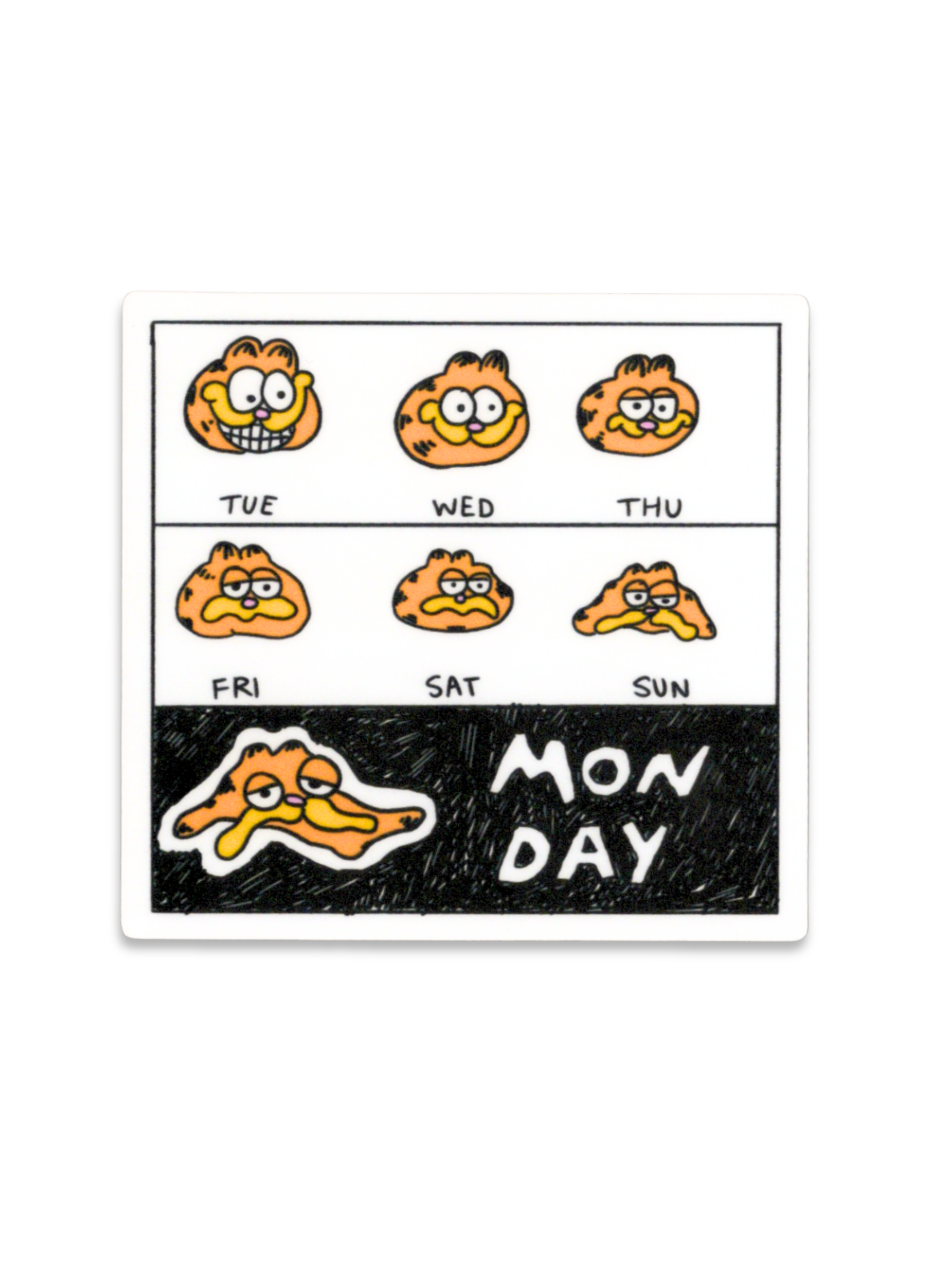 Garfield Mondays Sticker