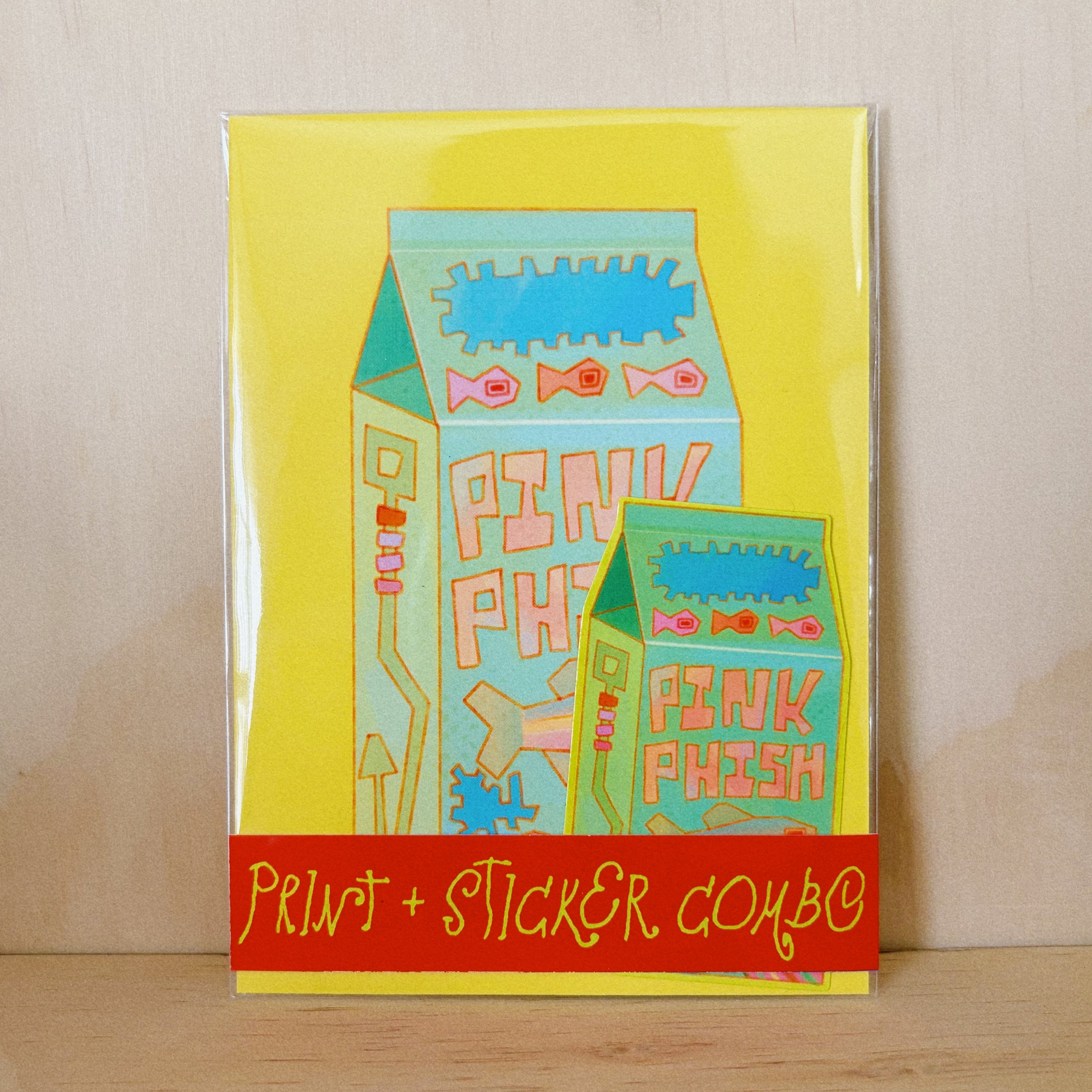 PINK PHISH CARTON! Print & Sticker Combo
