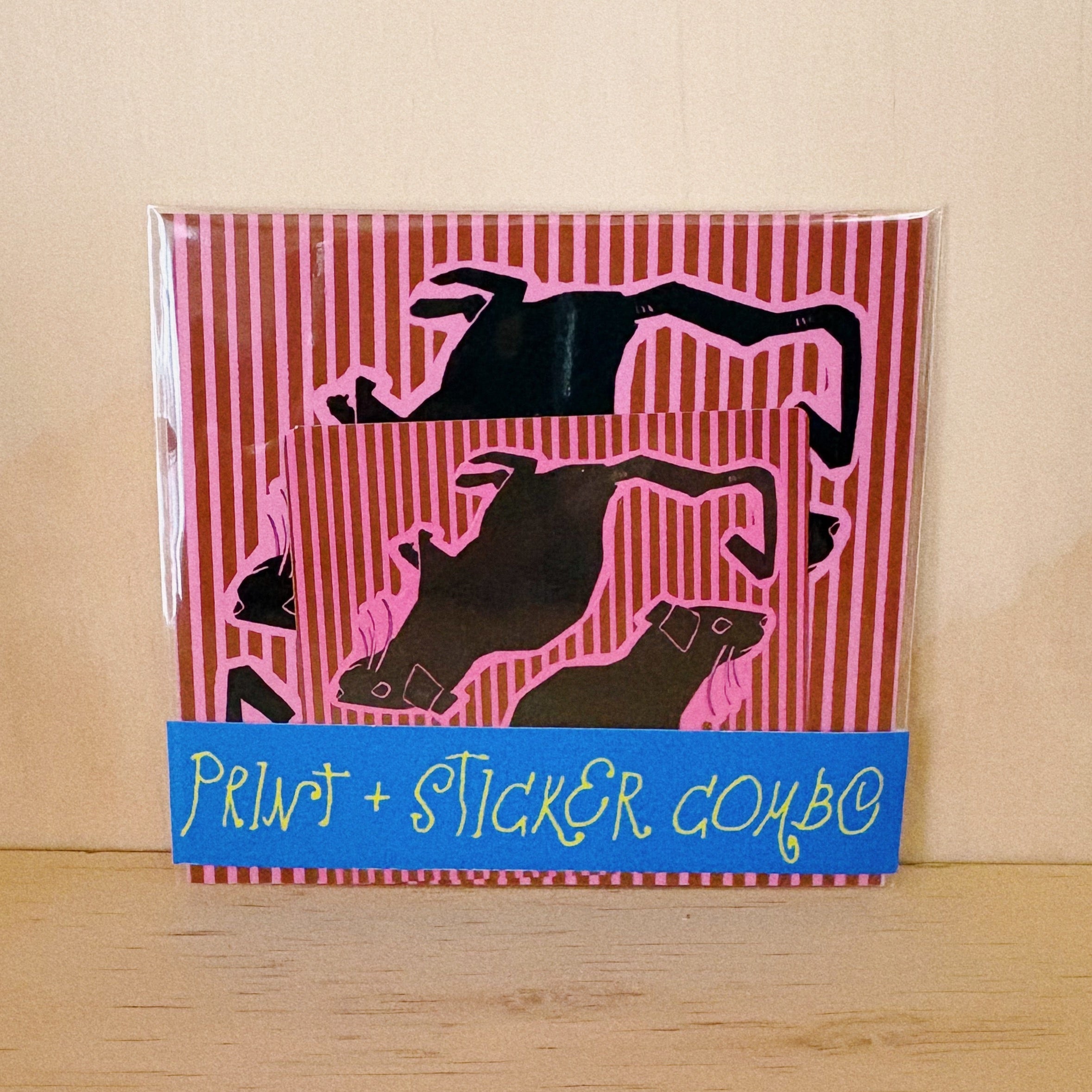 Rats! Print & Sticker Combo