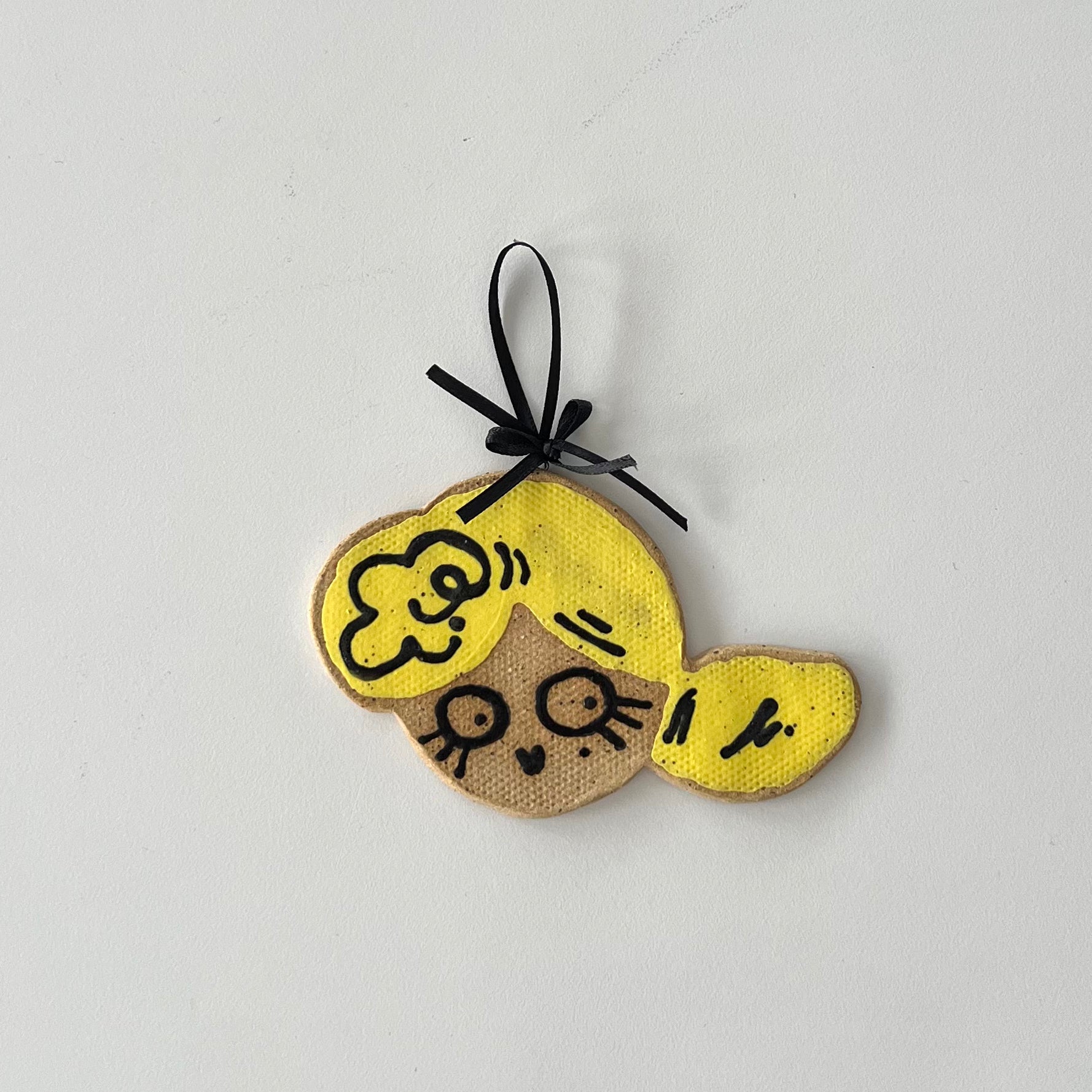 banana girl wall hanging