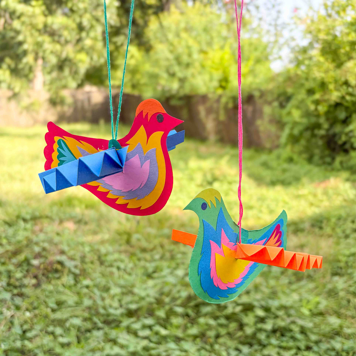 Paper Bird Ornaments! w/ Sam Wróbel