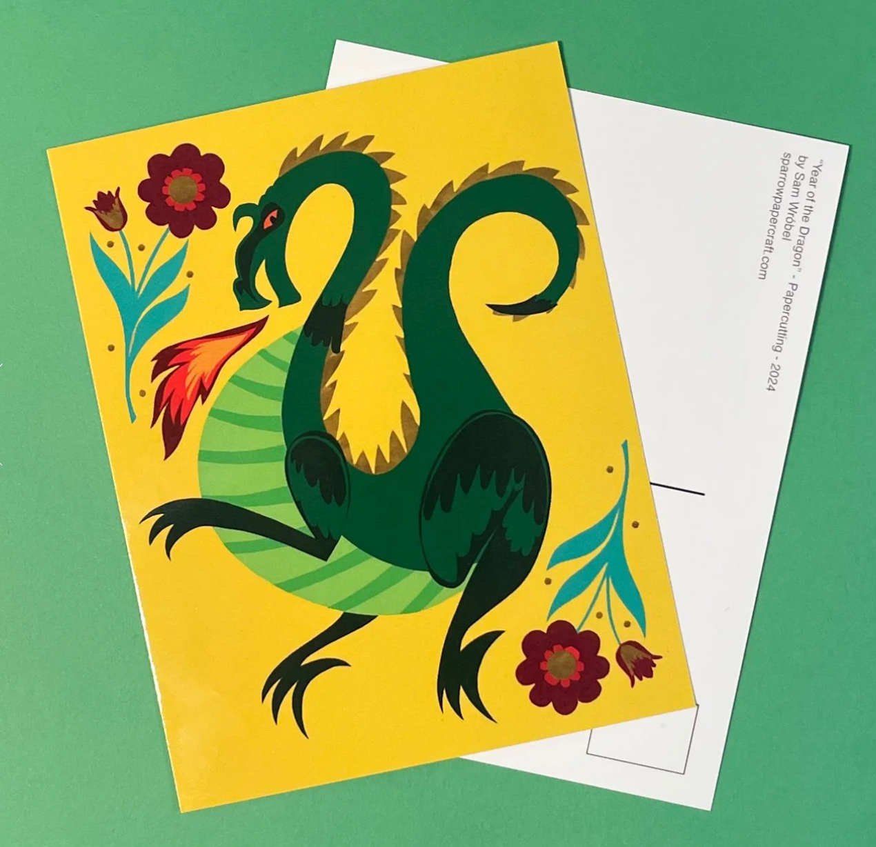 Year of the Dragon Postcard