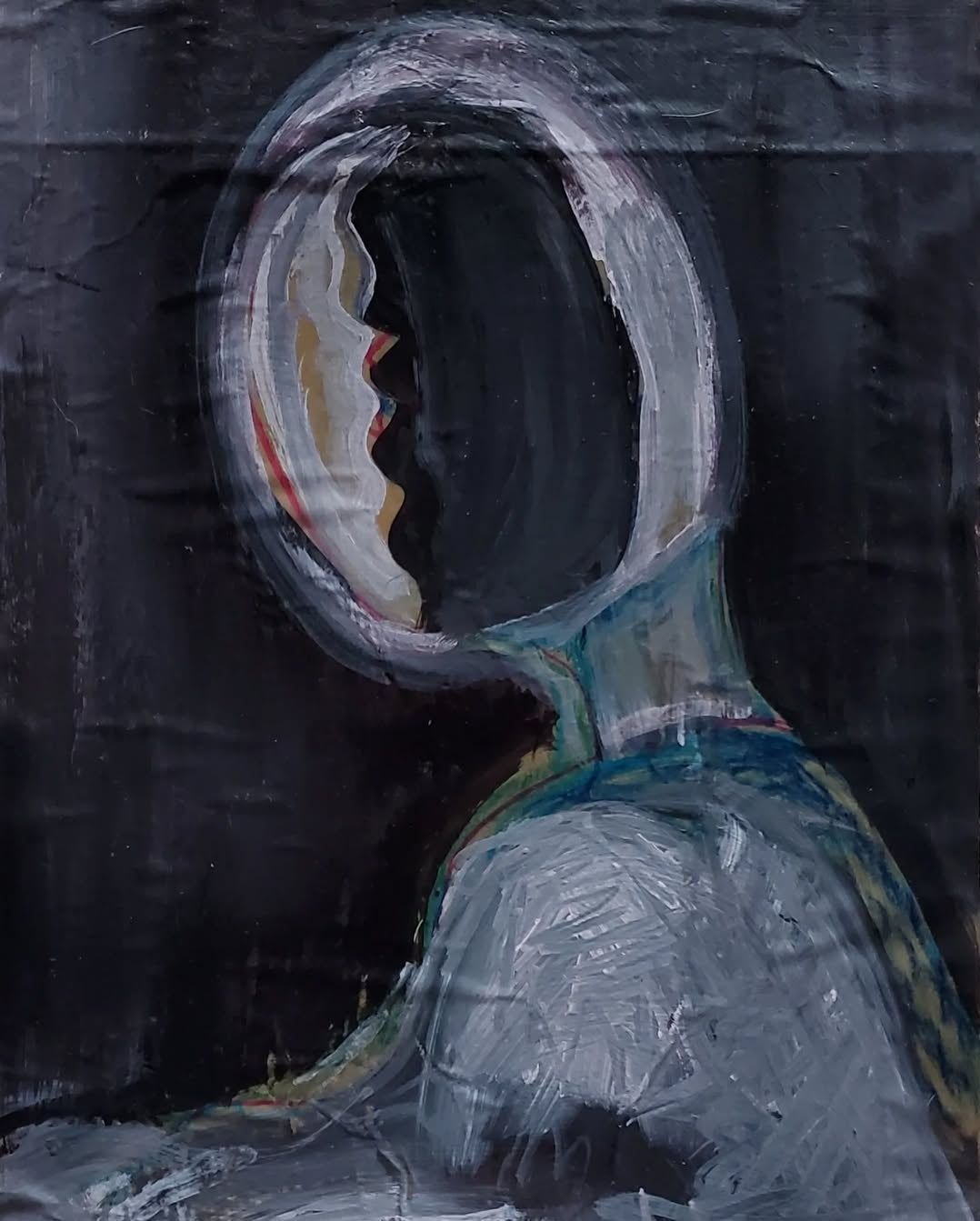 Faceless Guy Print