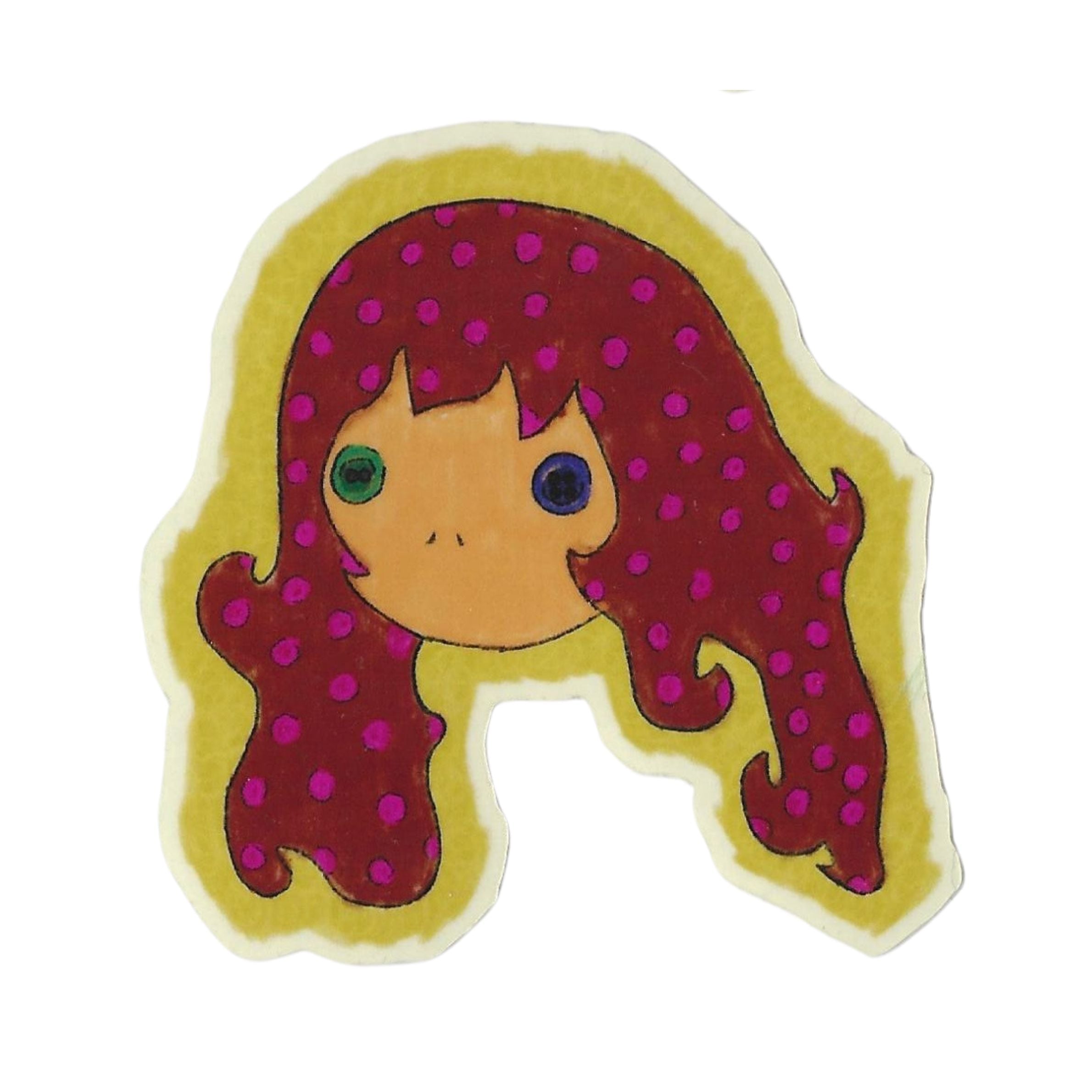 polka dot girl