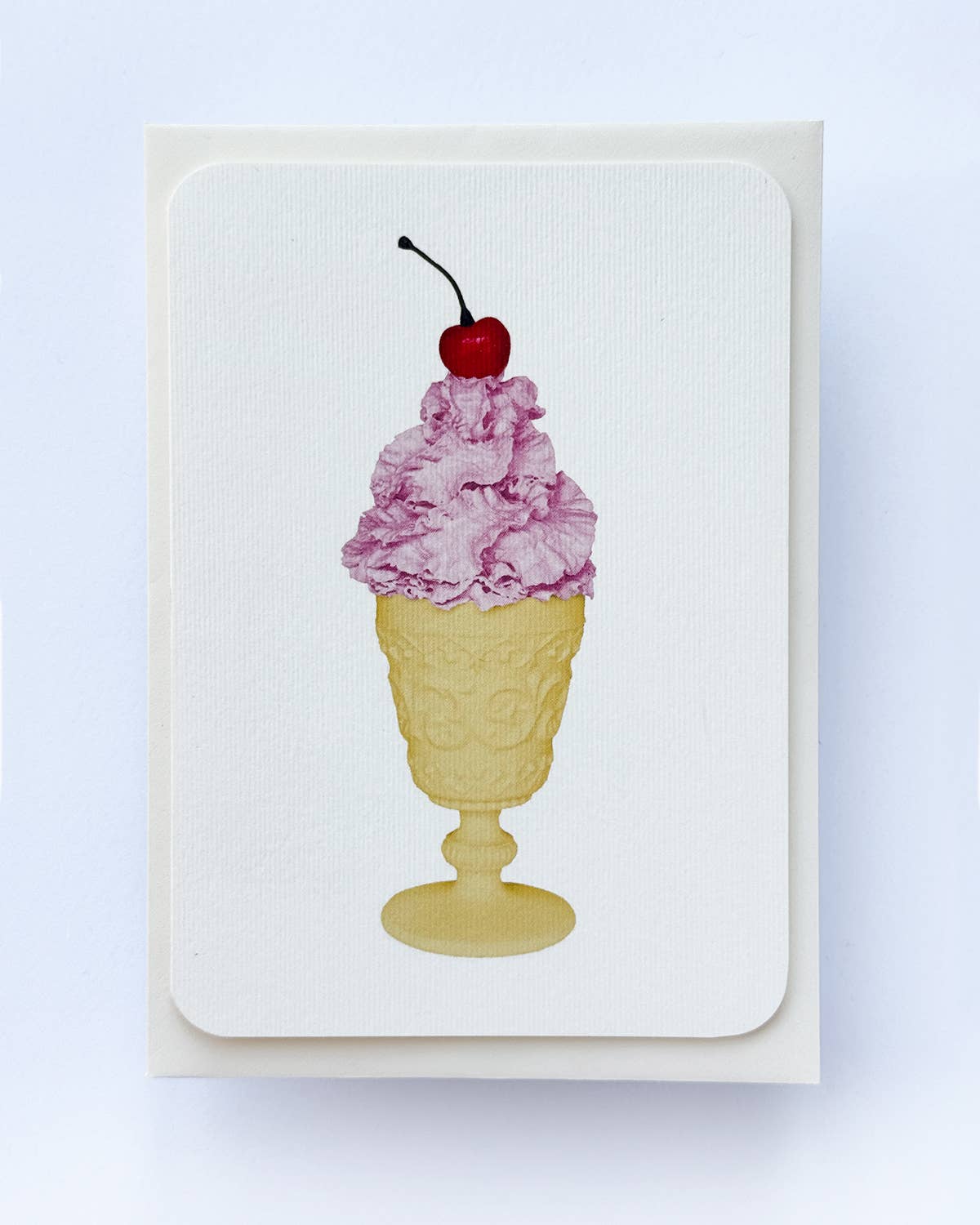 Rose Chantilly Cream Greeting Card | Birthday Card