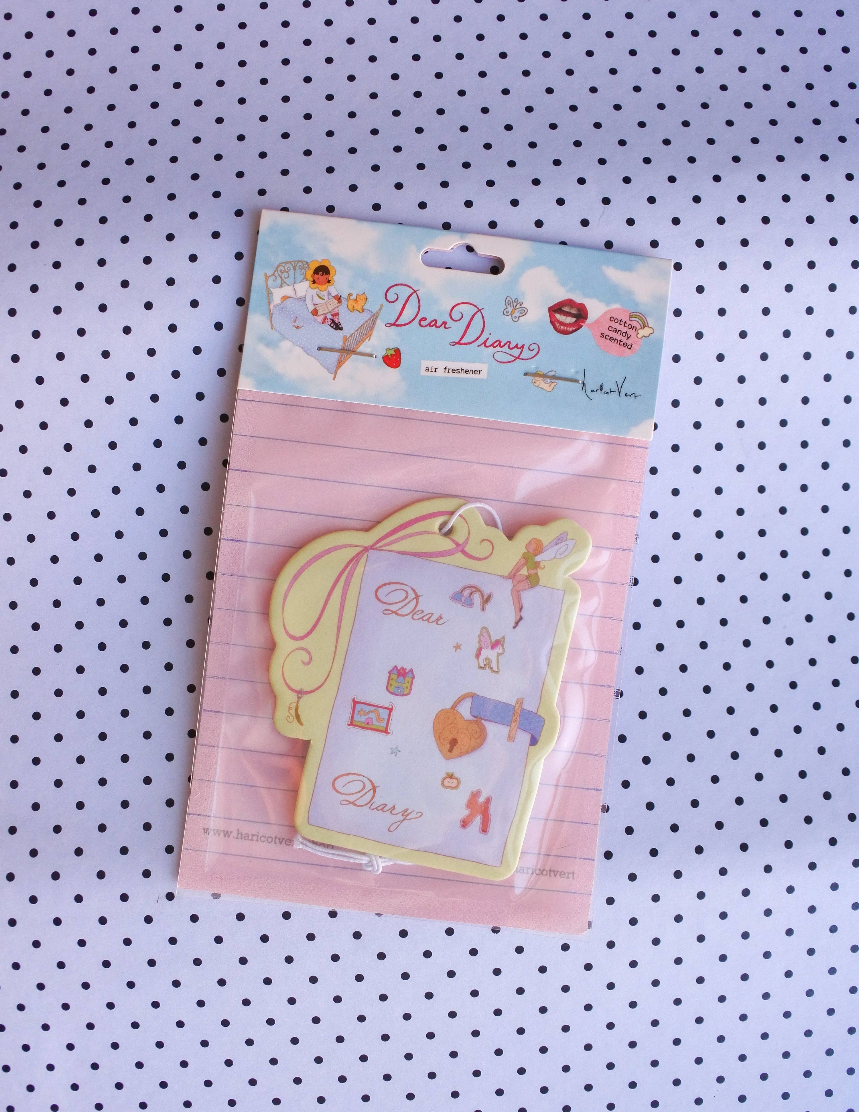 Dear diary air freshener