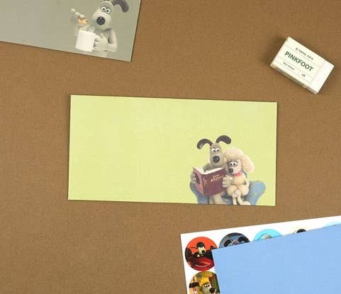 Wallace & Gromit Envelopes and Stickers set