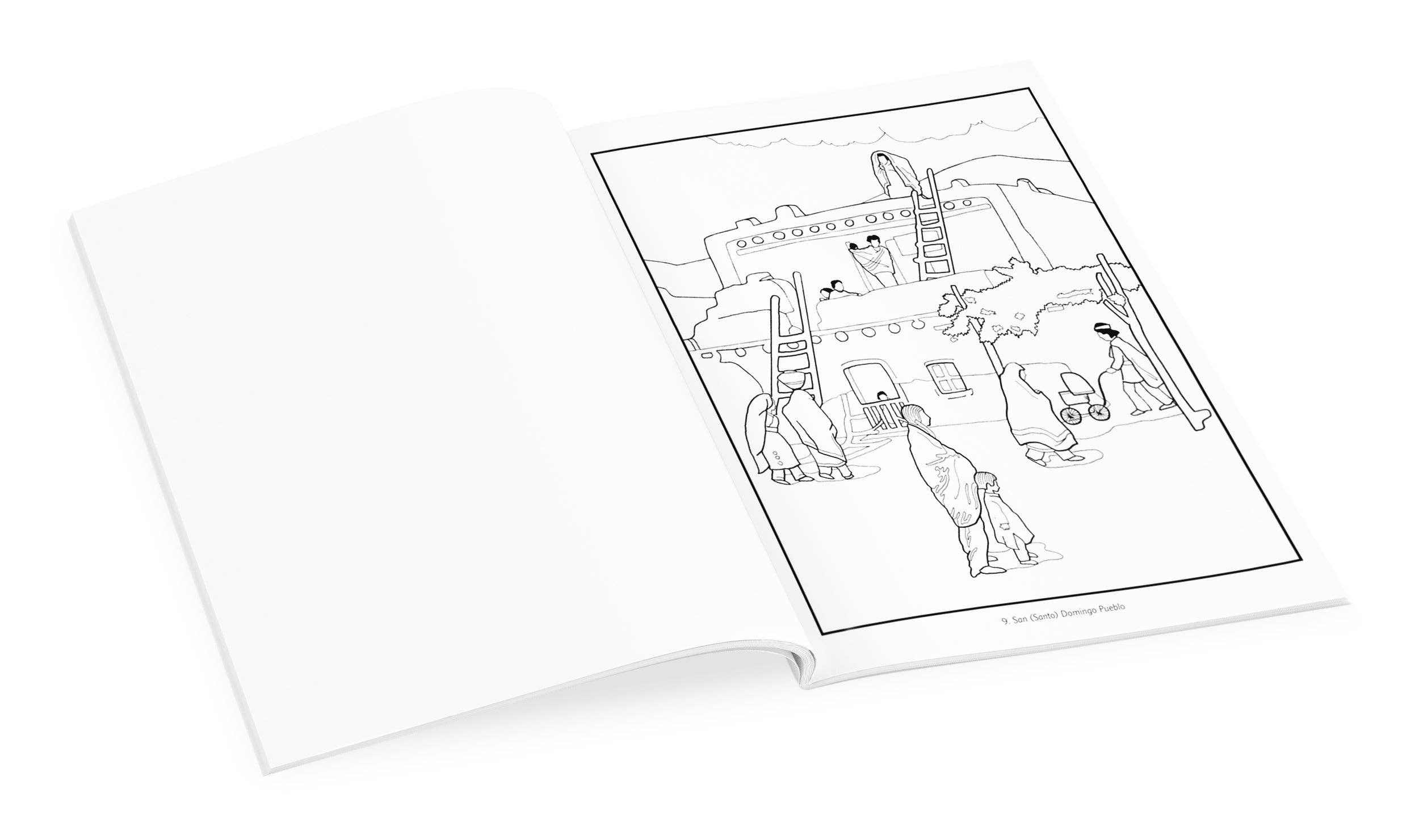 Gustave Baumann Coloring Book