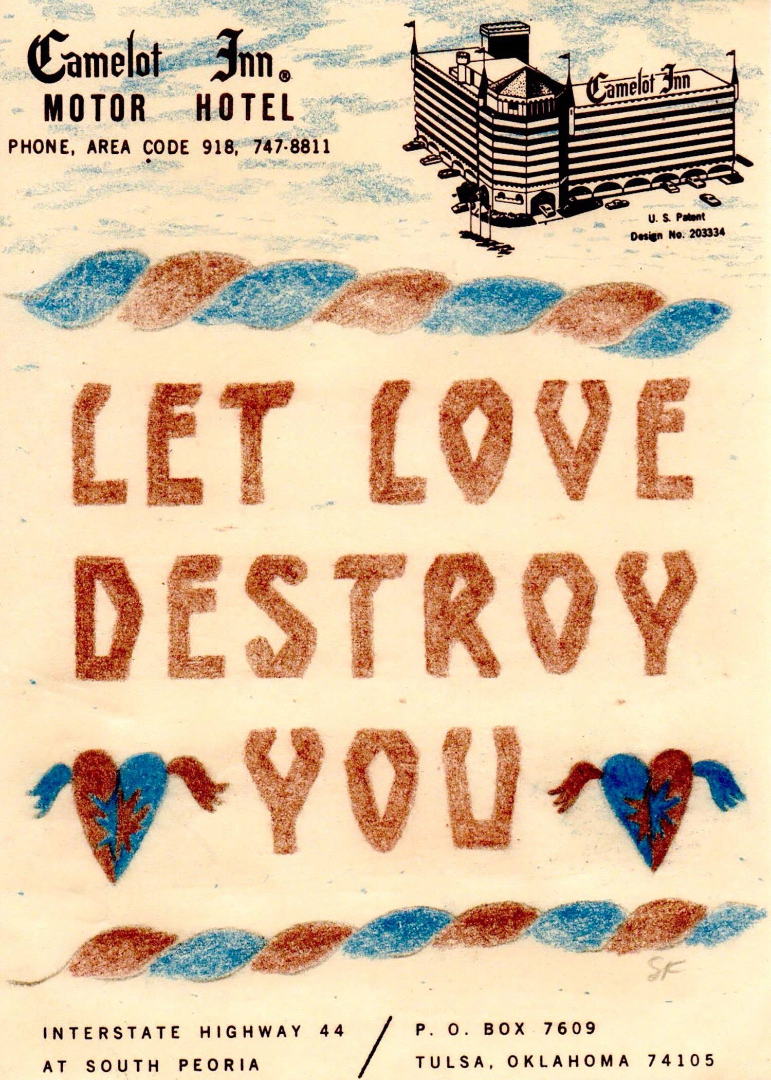 Let Love Destroy You - Art Print