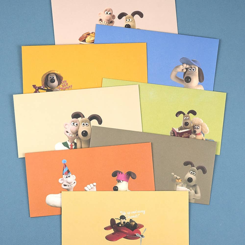 Wallace & Gromit Envelopes and Stickers set