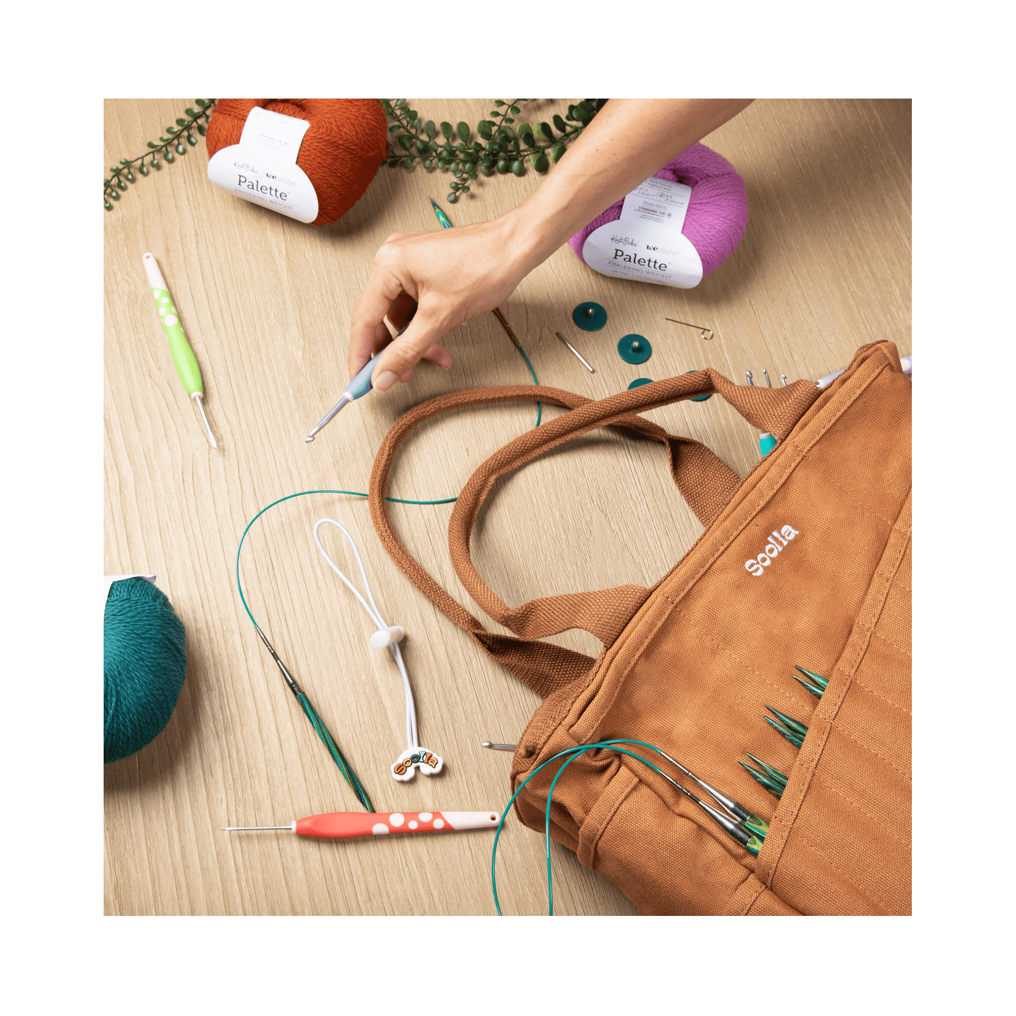 Soolla Studio Bag, Cinnamon
