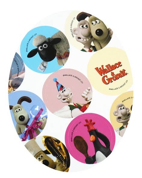 Wallace & Gromit Envelopes and Stickers set